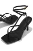 Marbelia Single Sole Mid Heels - Black sold by Miss Lola