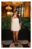 Alana Strapless Mini Dress Set - Ivory sold by Miss Lola