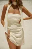 Alana Strapless Mini Dress Set - Ivory sold by Miss Lola
