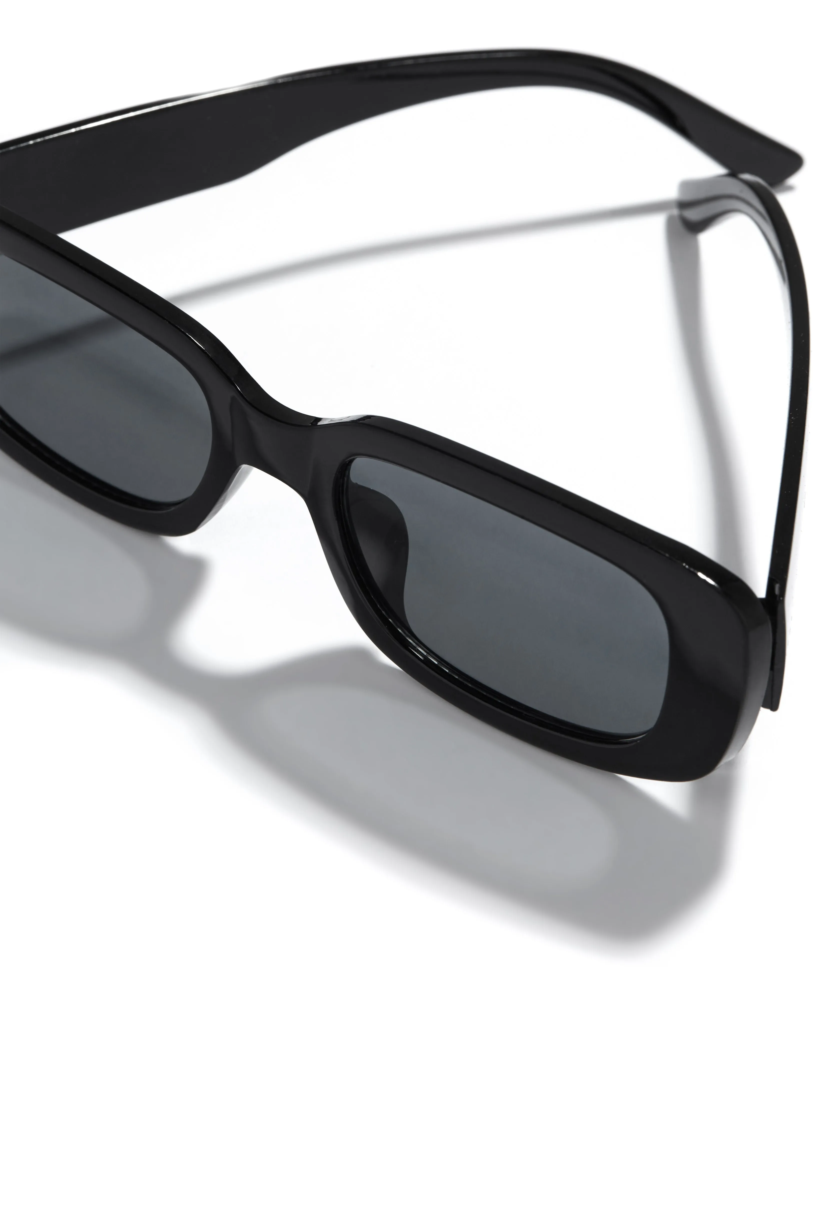 Devani Rectangle Sunglasses - Black sold by Miss Lola product image thumbnail 2