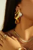 Kiasu Embellished Statement Dangle Earring - Yellow sold by Miss Lola