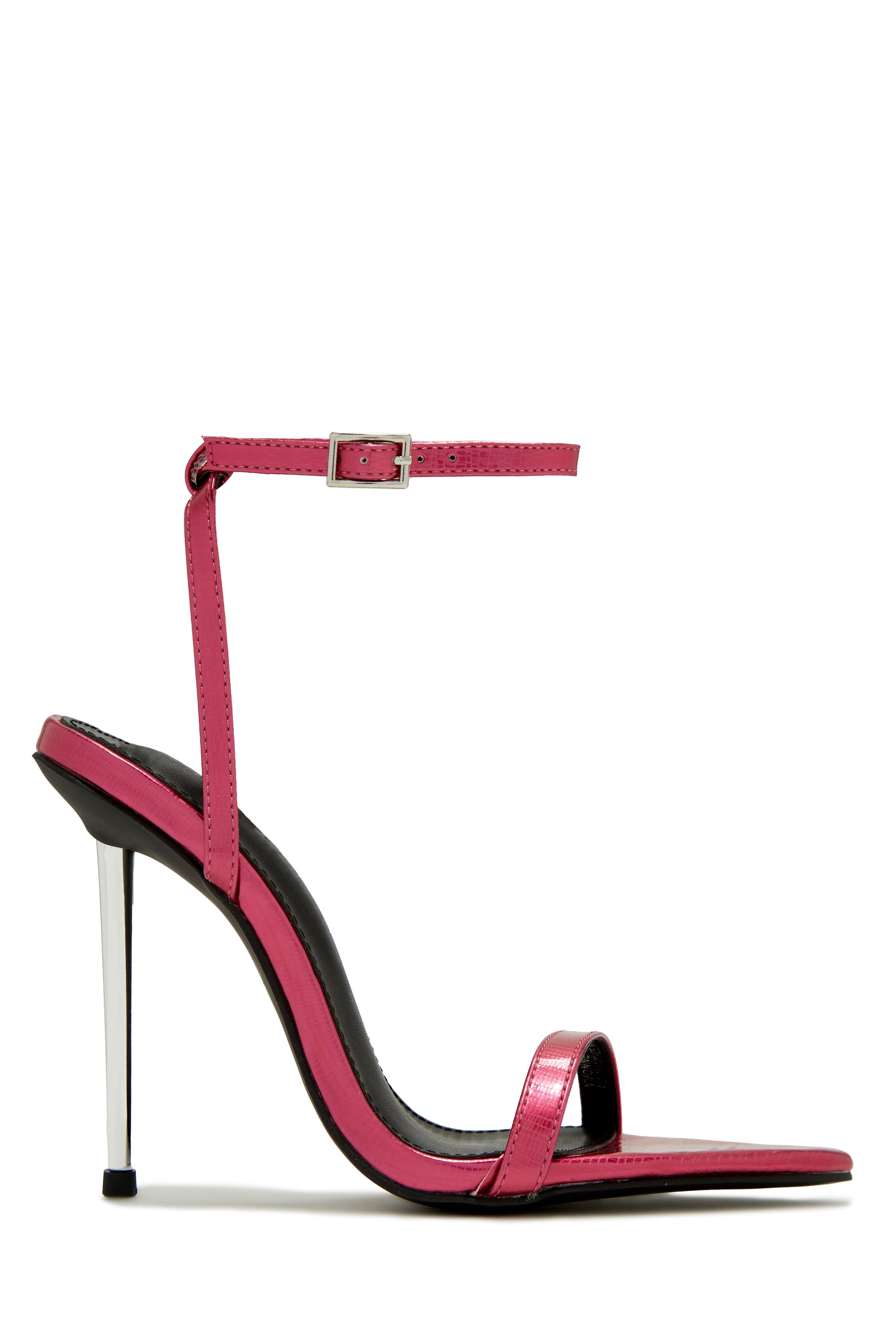 Alondra Single Sole High Heels - Pink sold by Miss Lola product image thumbnail 5