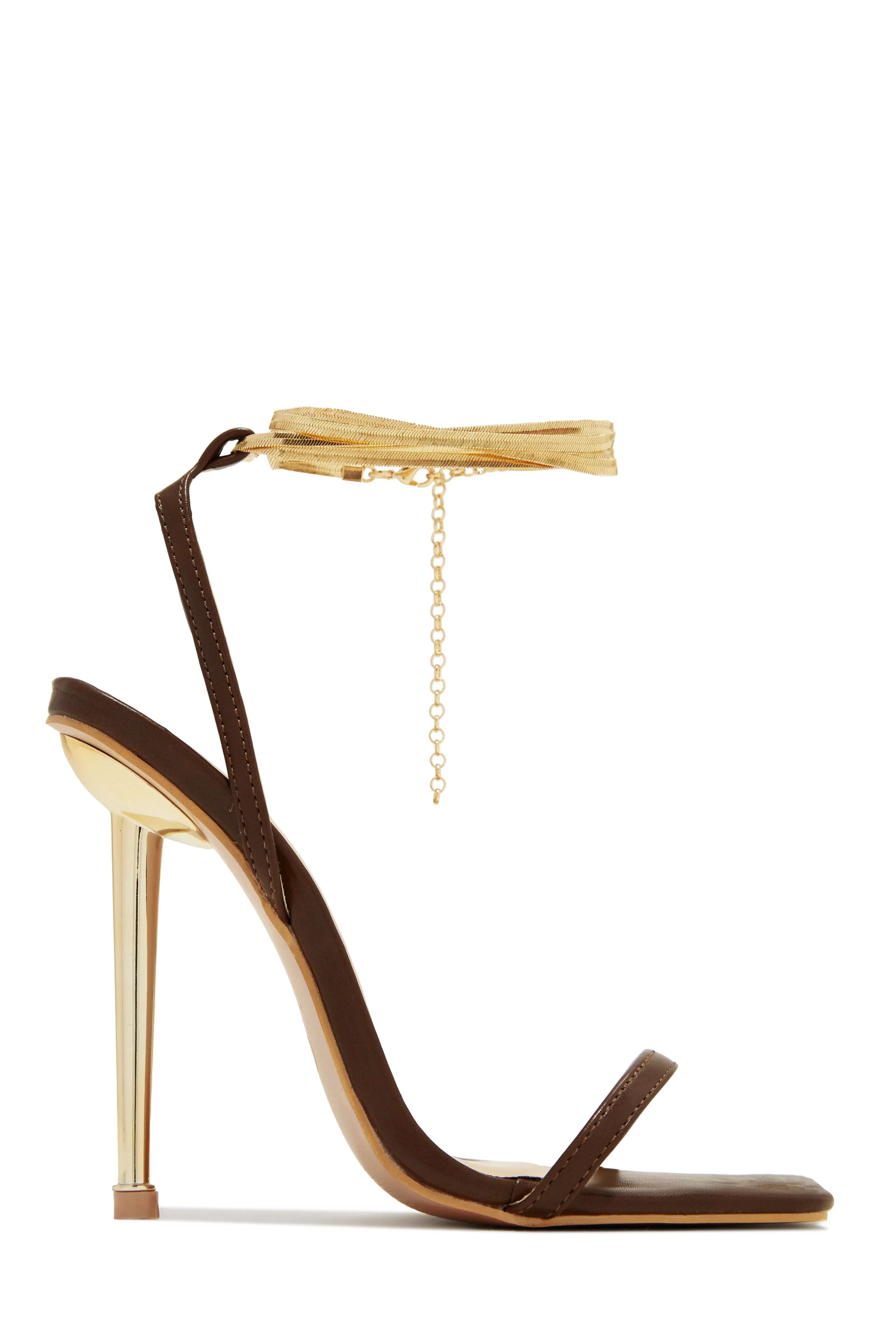 Perfect Affair Single Sole High Heels - Brown sold by Miss Lola product image thumbnail 3