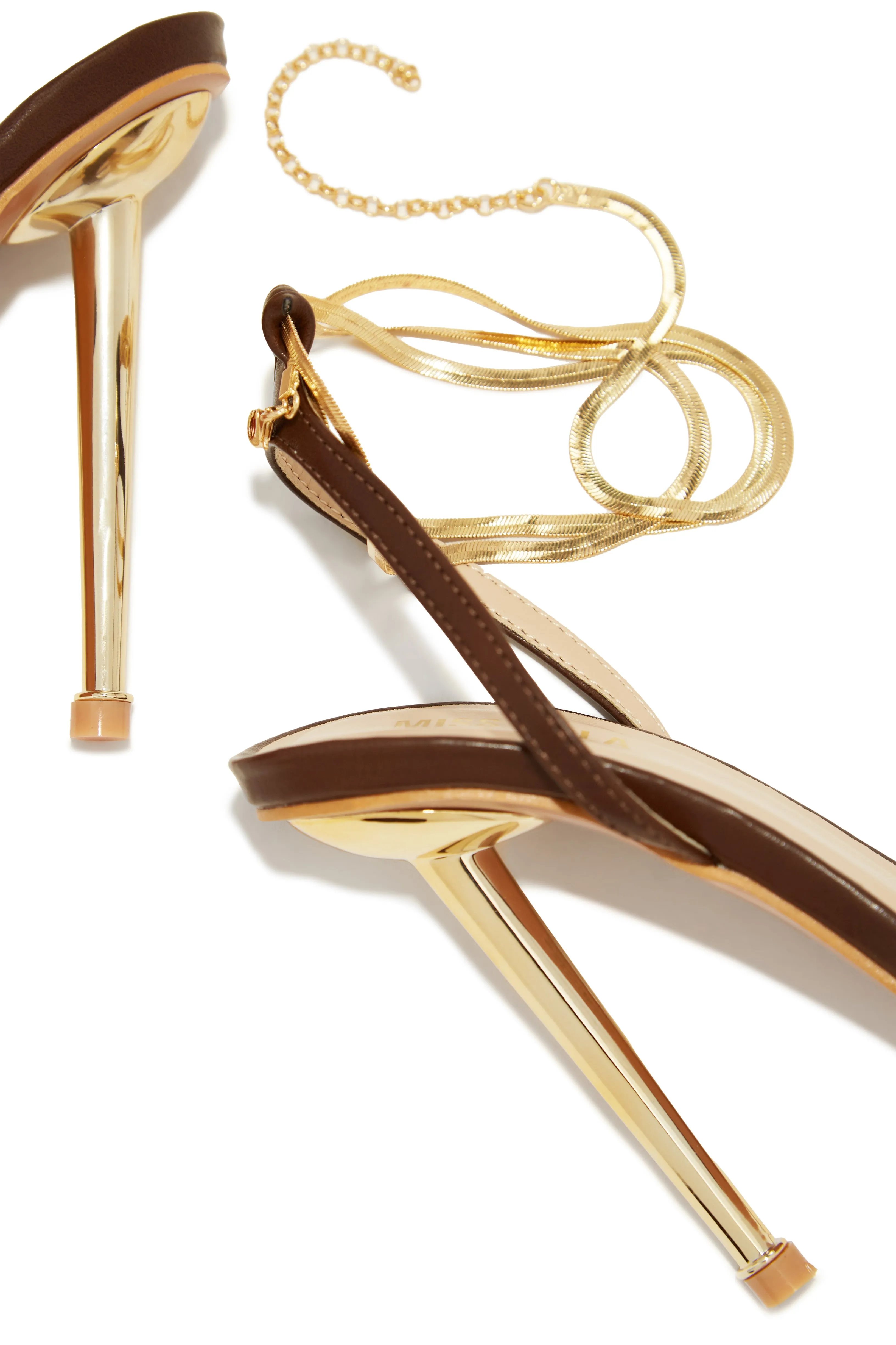 Perfect Affair Single Sole High Heels - Brown sold by Miss Lola product image thumbnail 2