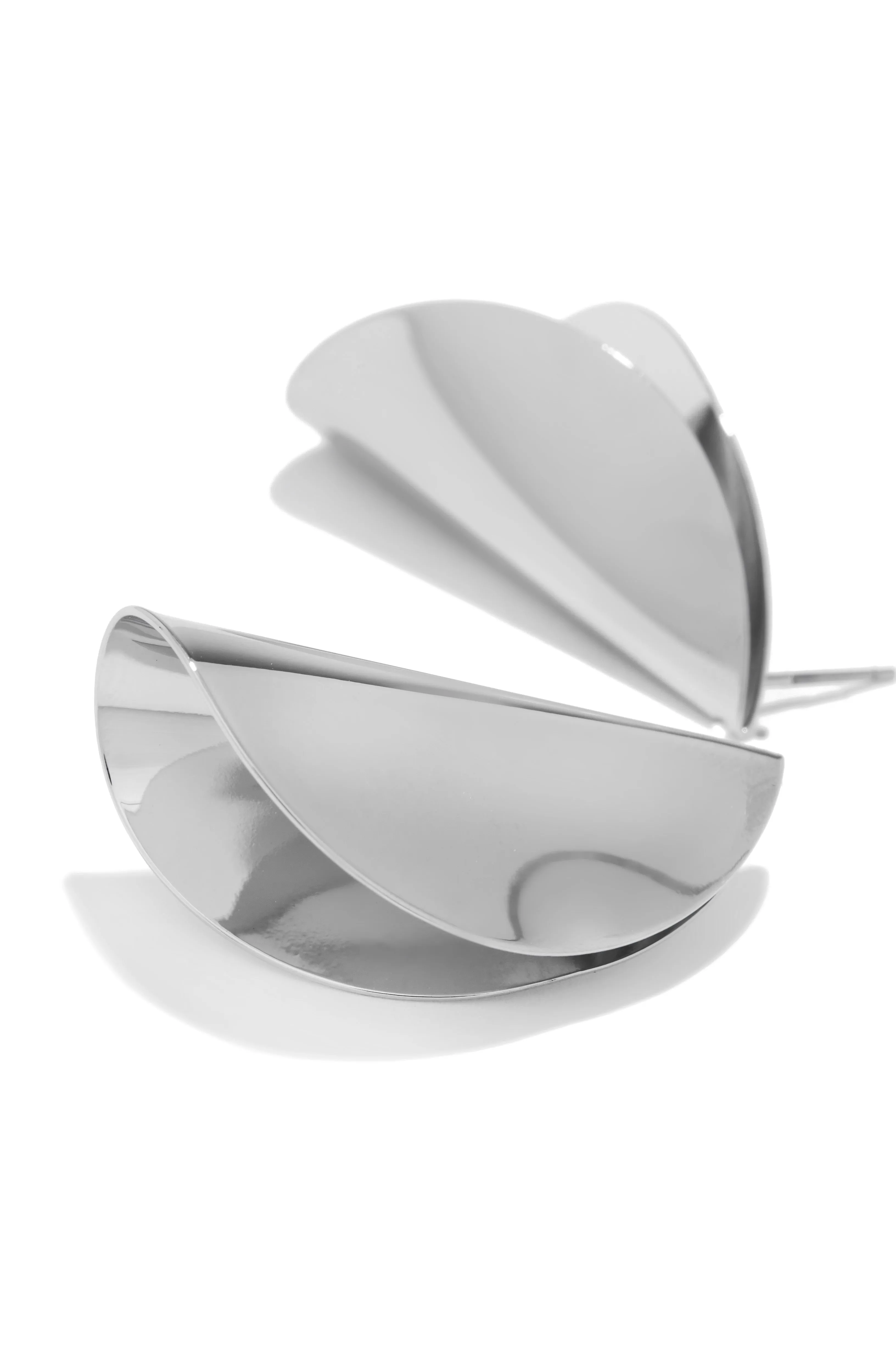Kaya Statement Earring - Silver sold by Miss Lola product image thumbnail 4