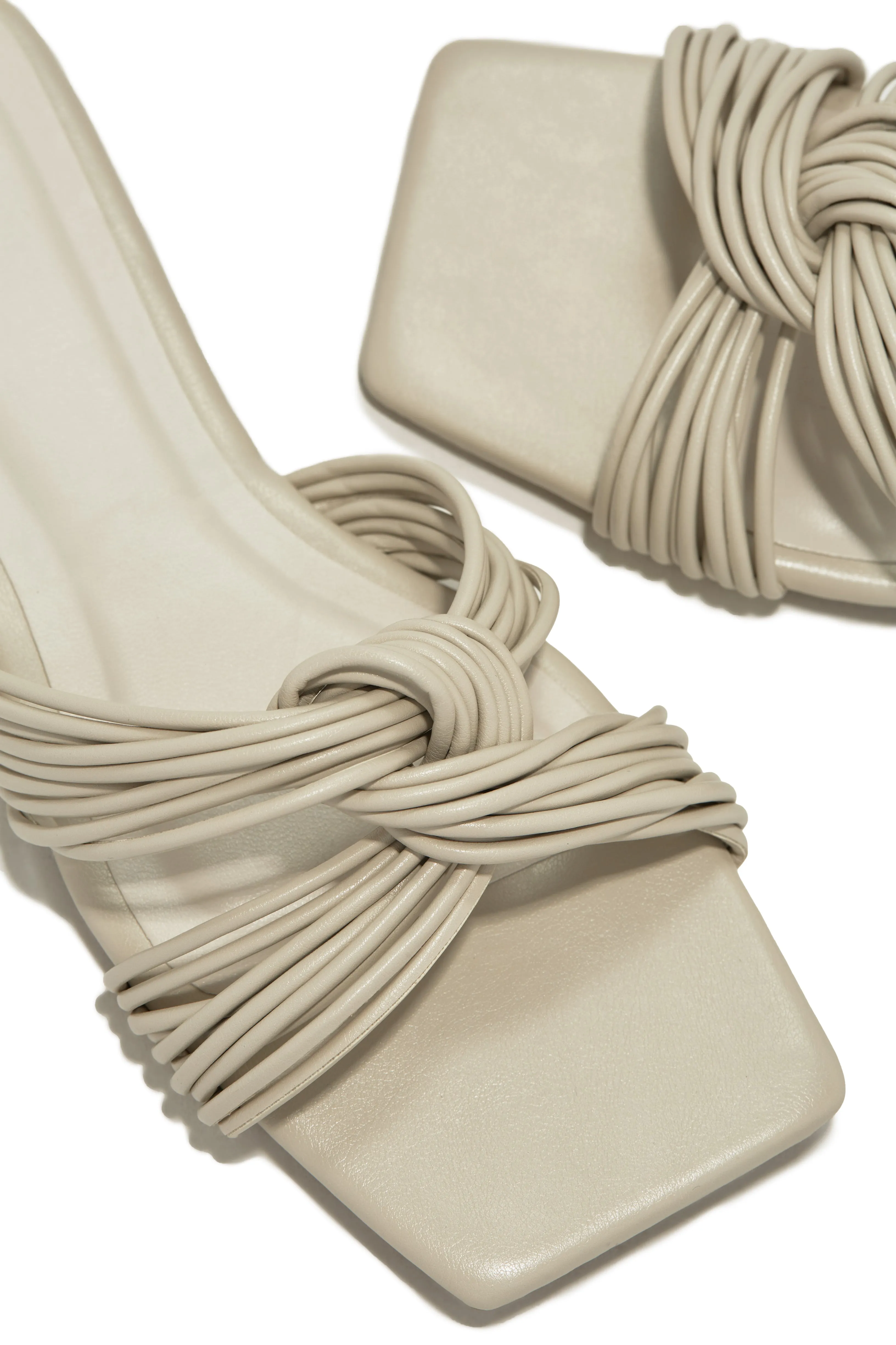 Island Lover Slip On Sandals - Bone sold by Miss Lola product image thumbnail 4