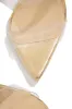 Social Babe Clear Strap High Heel Mules - Gold sold by Miss Lola