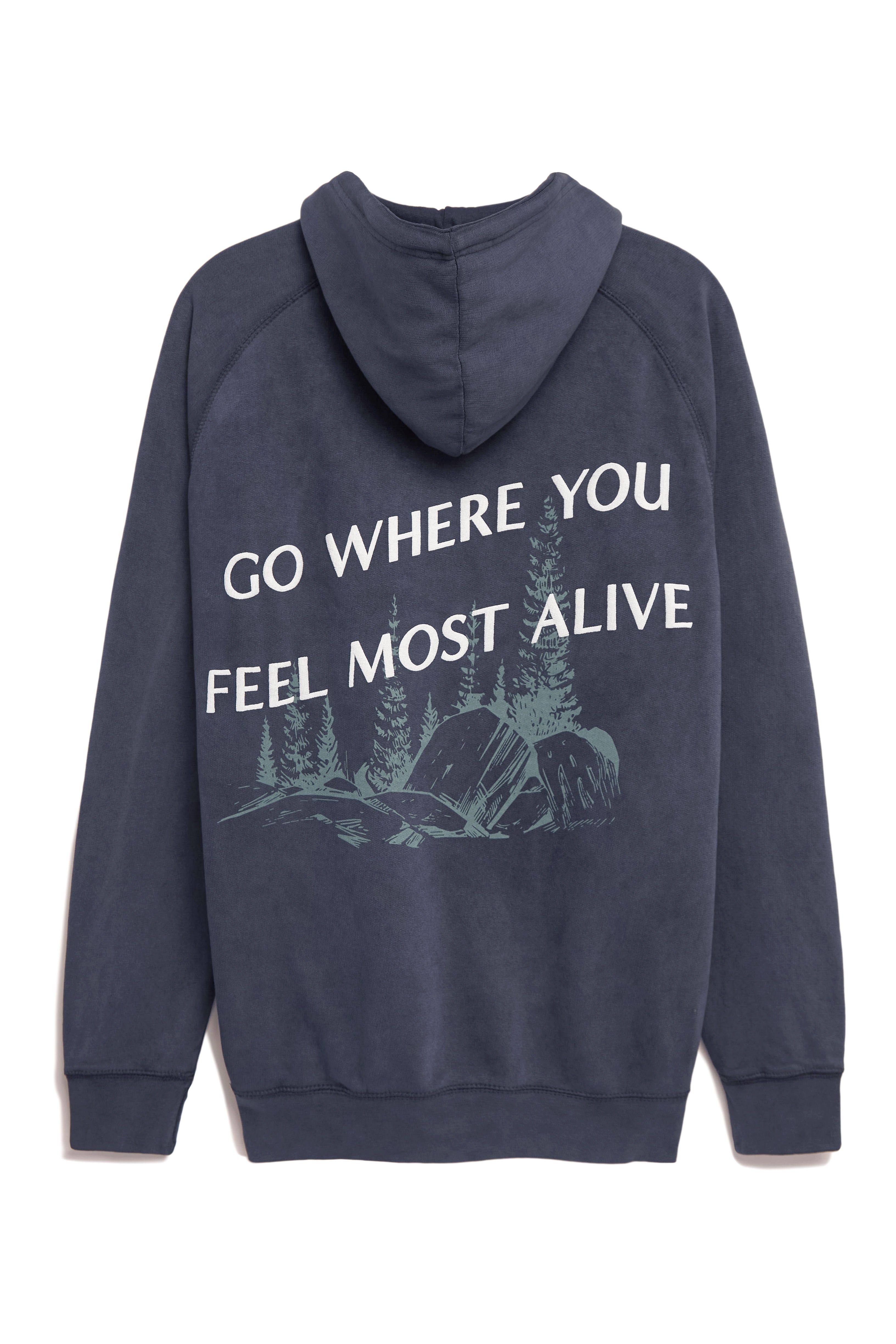 Grateful Hoodie - Blue sold by Miss Lola product image thumbnail 7