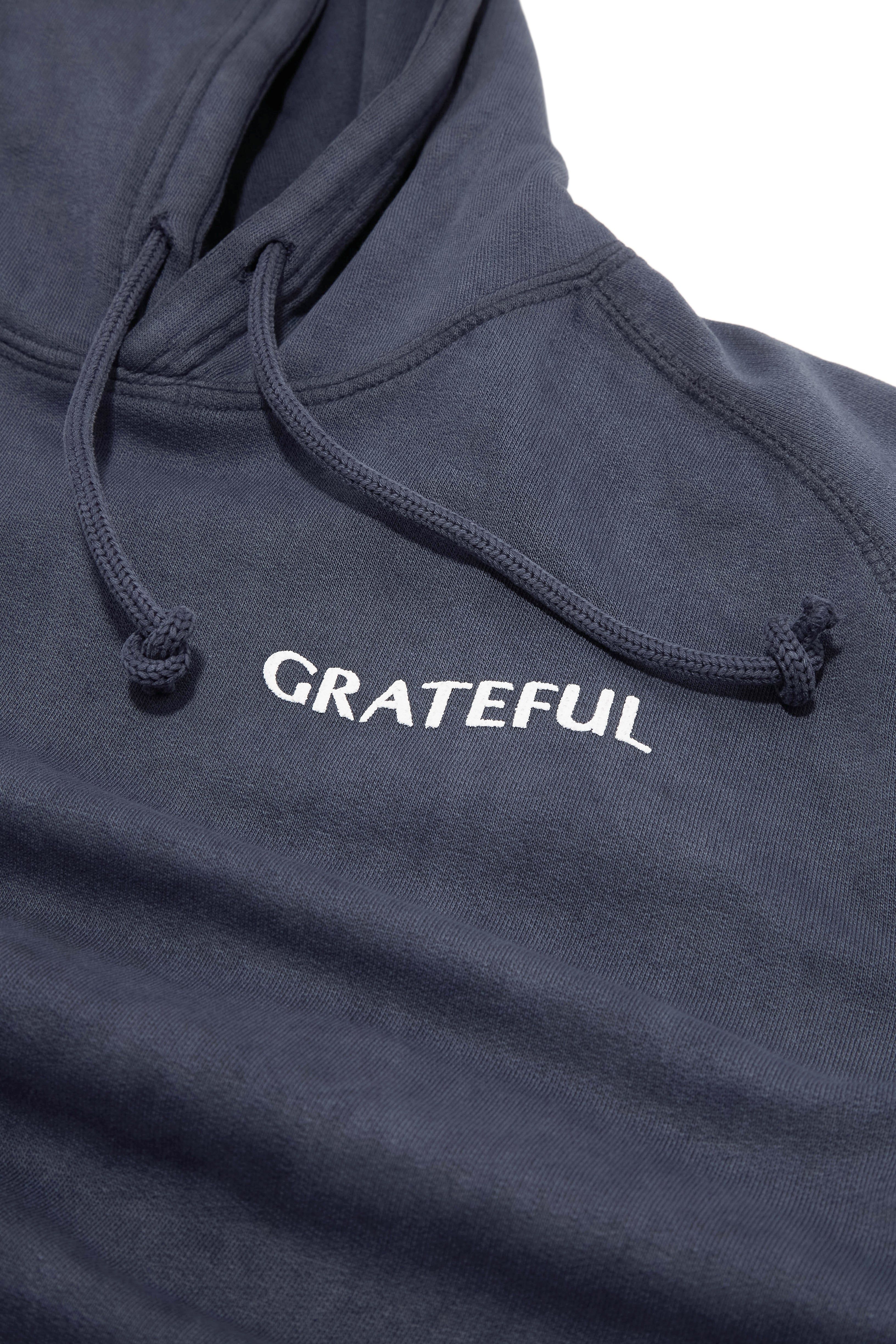 Grateful Hoodie - Blue sold by Miss Lola product image thumbnail 9