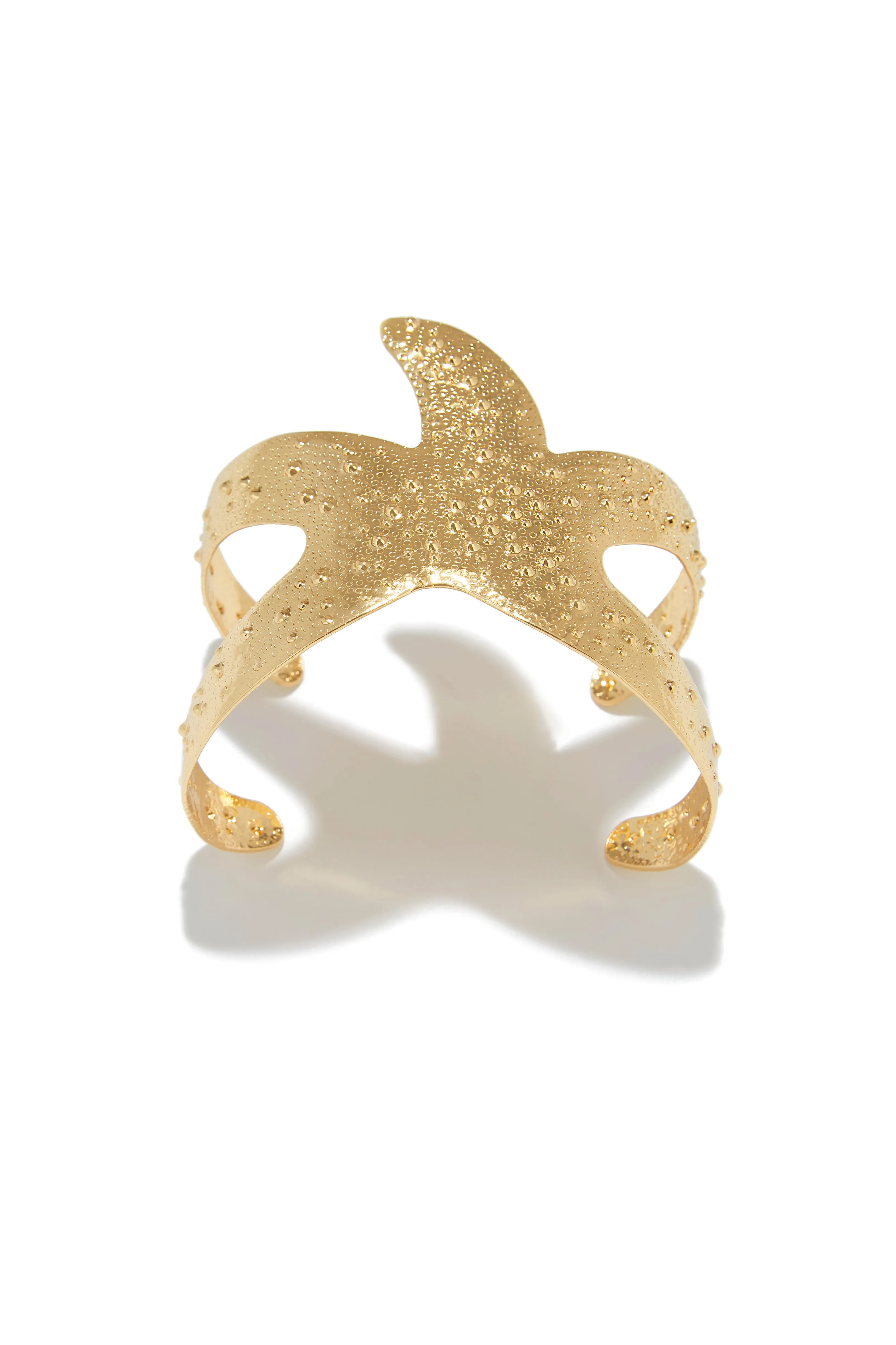 Oceanic Opulence Starfish Bangle - Gold sold by Miss Lola