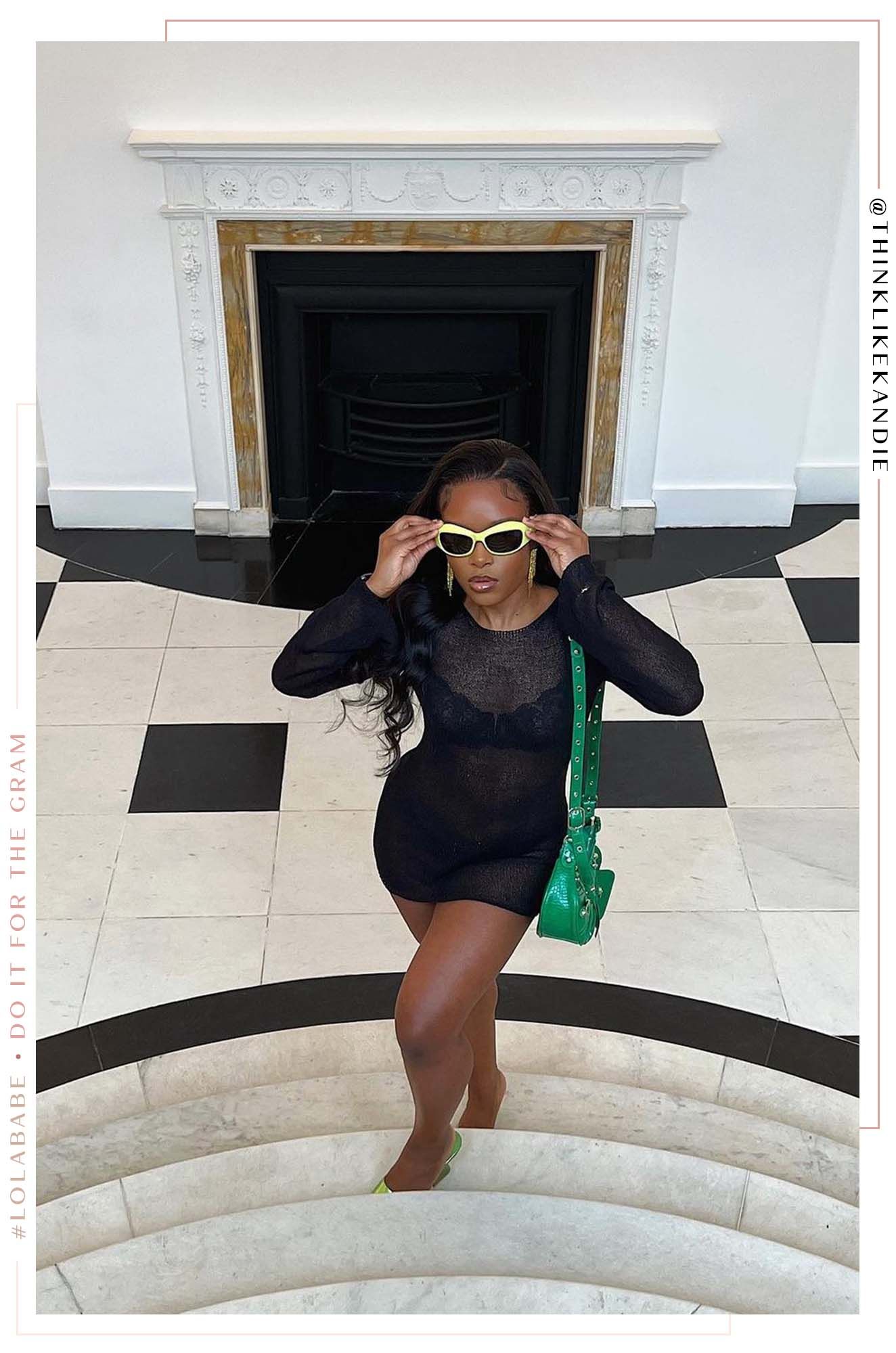 Caelyn - Black sold by Miss Lola product image thumbnail 5