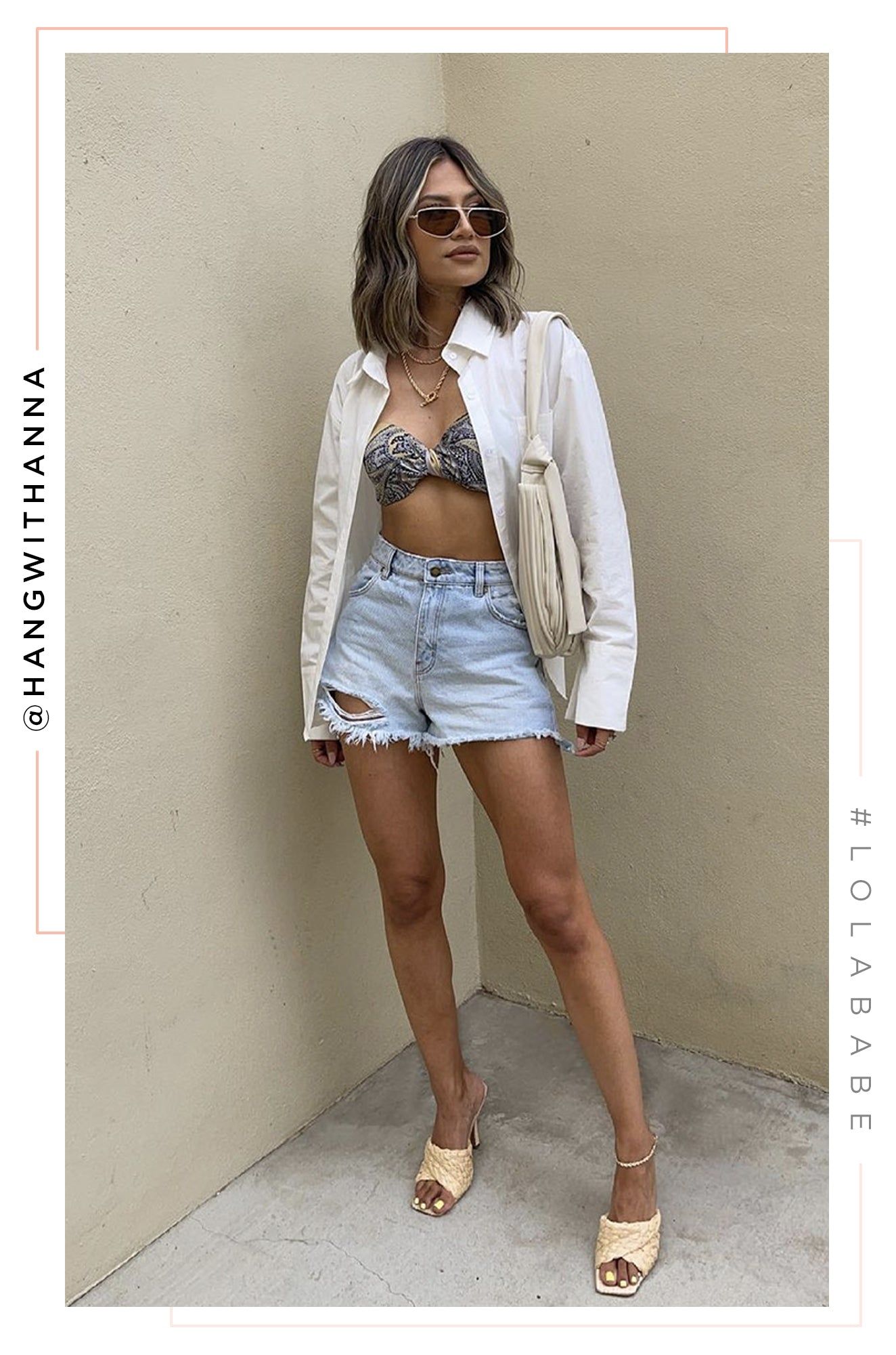 Girlfriend Long Sleeve Button Up Top - White sold by Miss Lola product image thumbnail 2