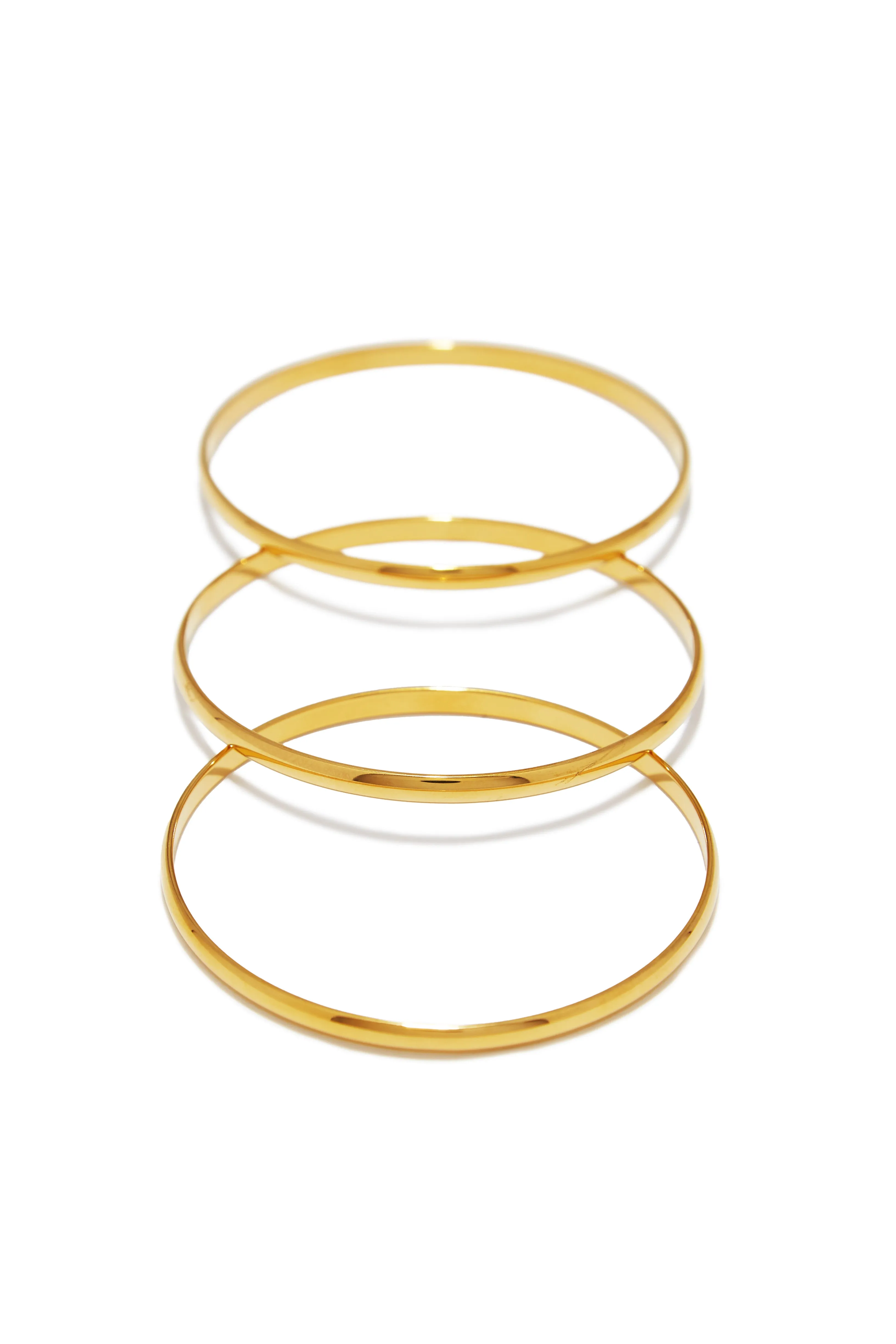 Ava Bangle Set - Gold sold by Miss Lola product image thumbnail 3