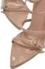 Milani Single Sole Multi Strap High Heels - Nude sold by Miss Lola