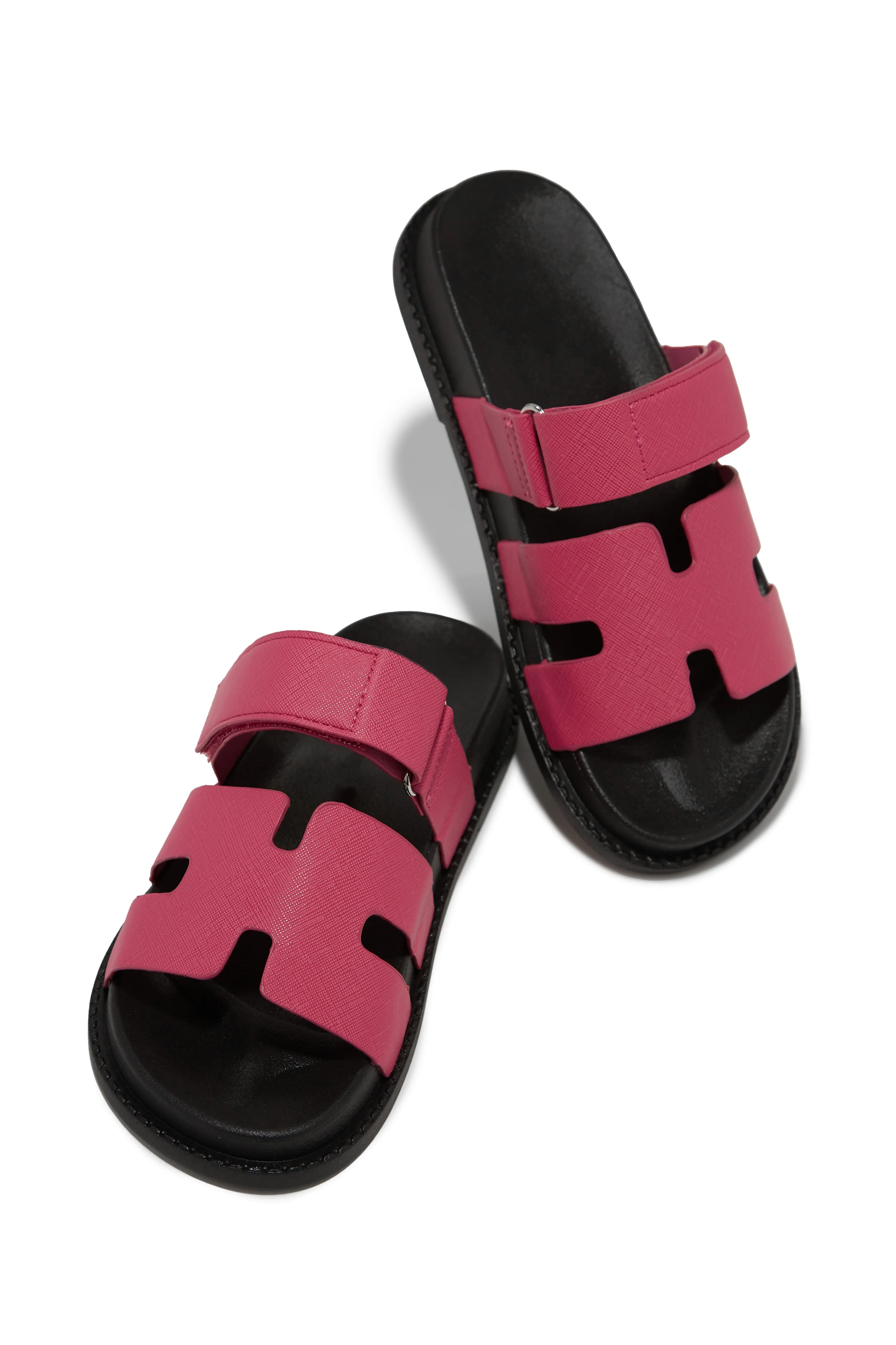 Evana Slip On Sandals - Pink sold by Miss Lola product image thumbnail 2