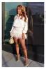 Francesca Long Sleeve Mini Dress - Nude sold by Miss Lola