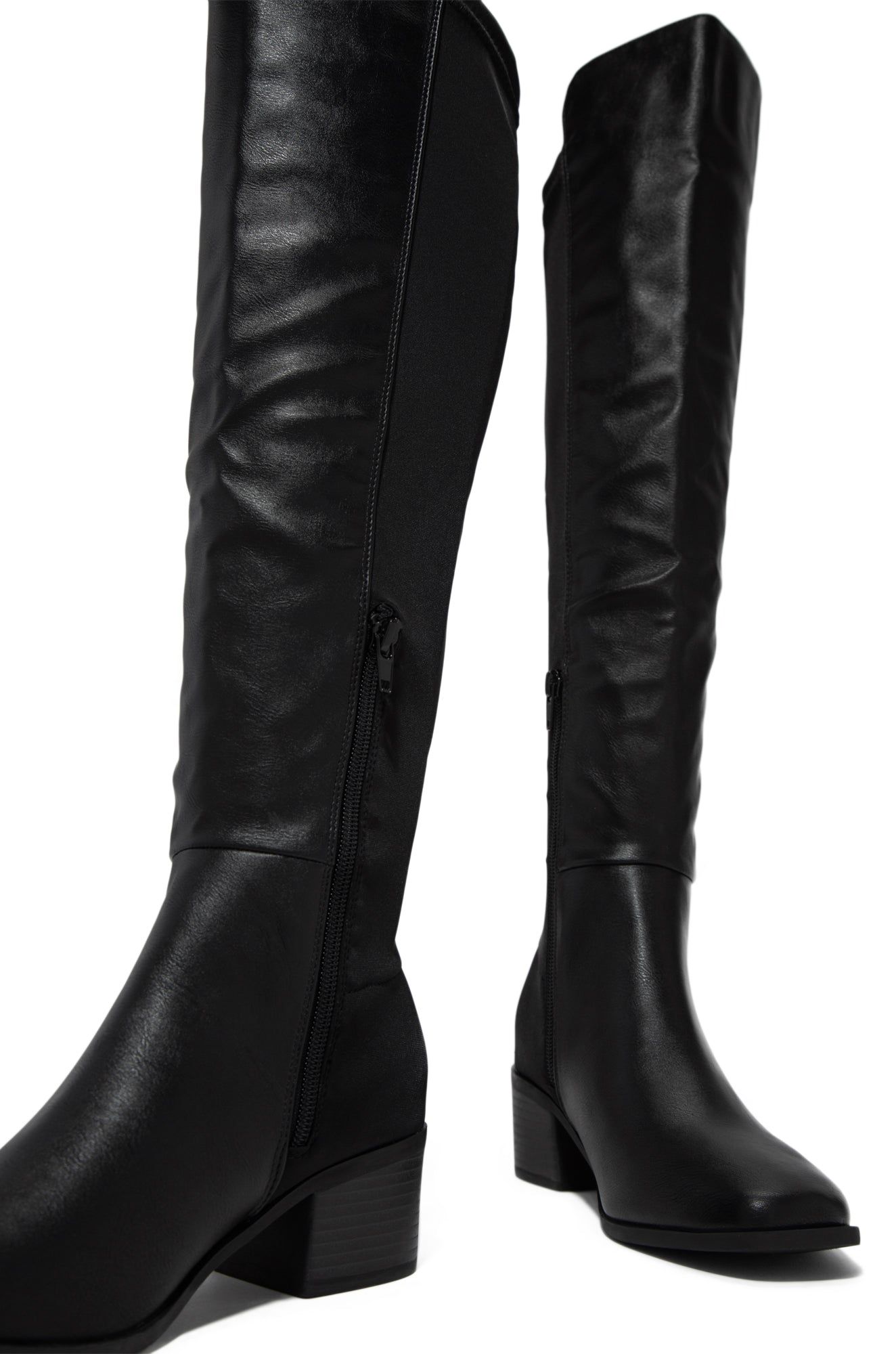 Zarie - Black PU sold by Miss Lola product image thumbnail 4