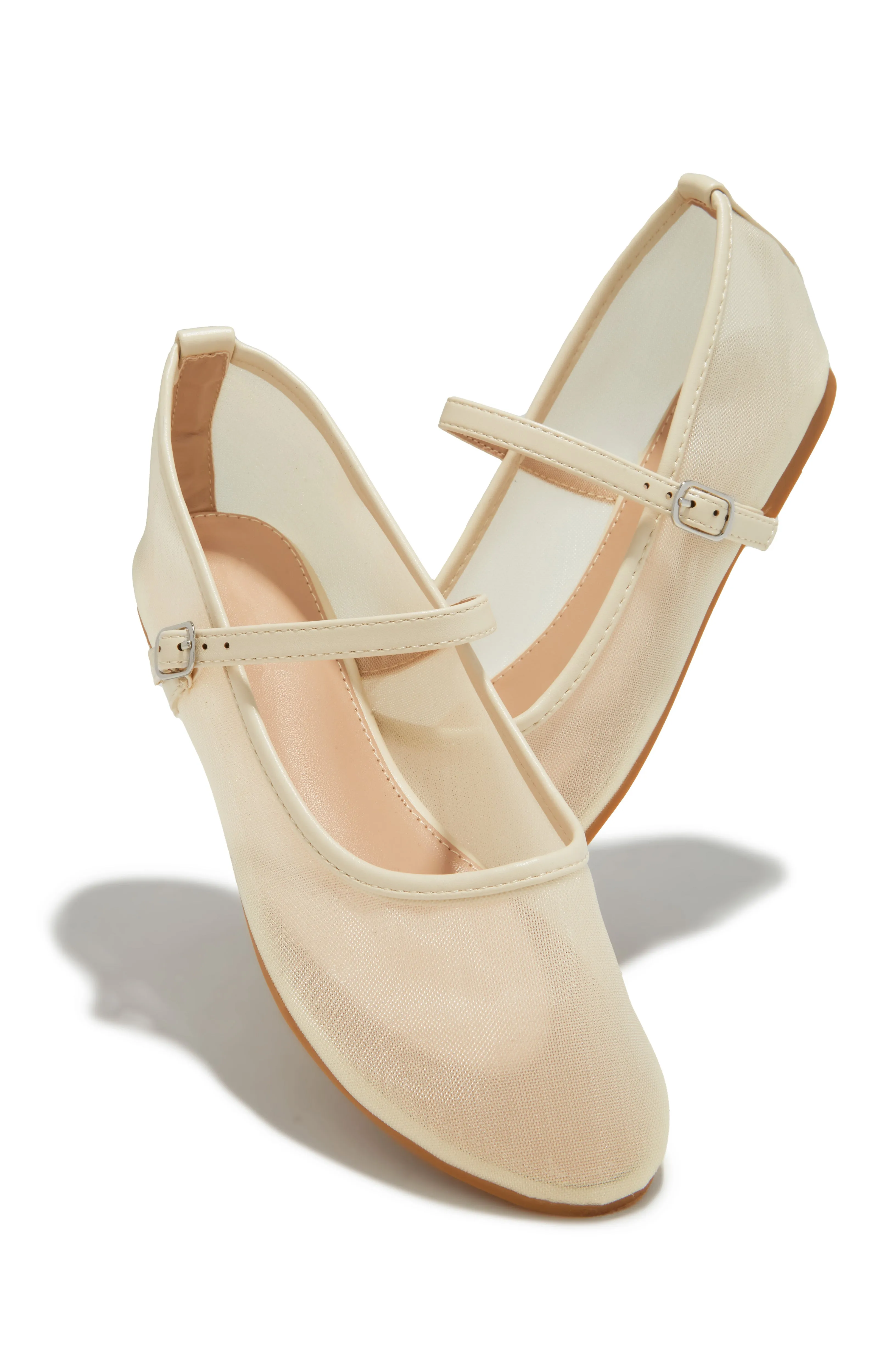 Amila Mesh Flats - Nude sold by Miss Lola product image thumbnail 5