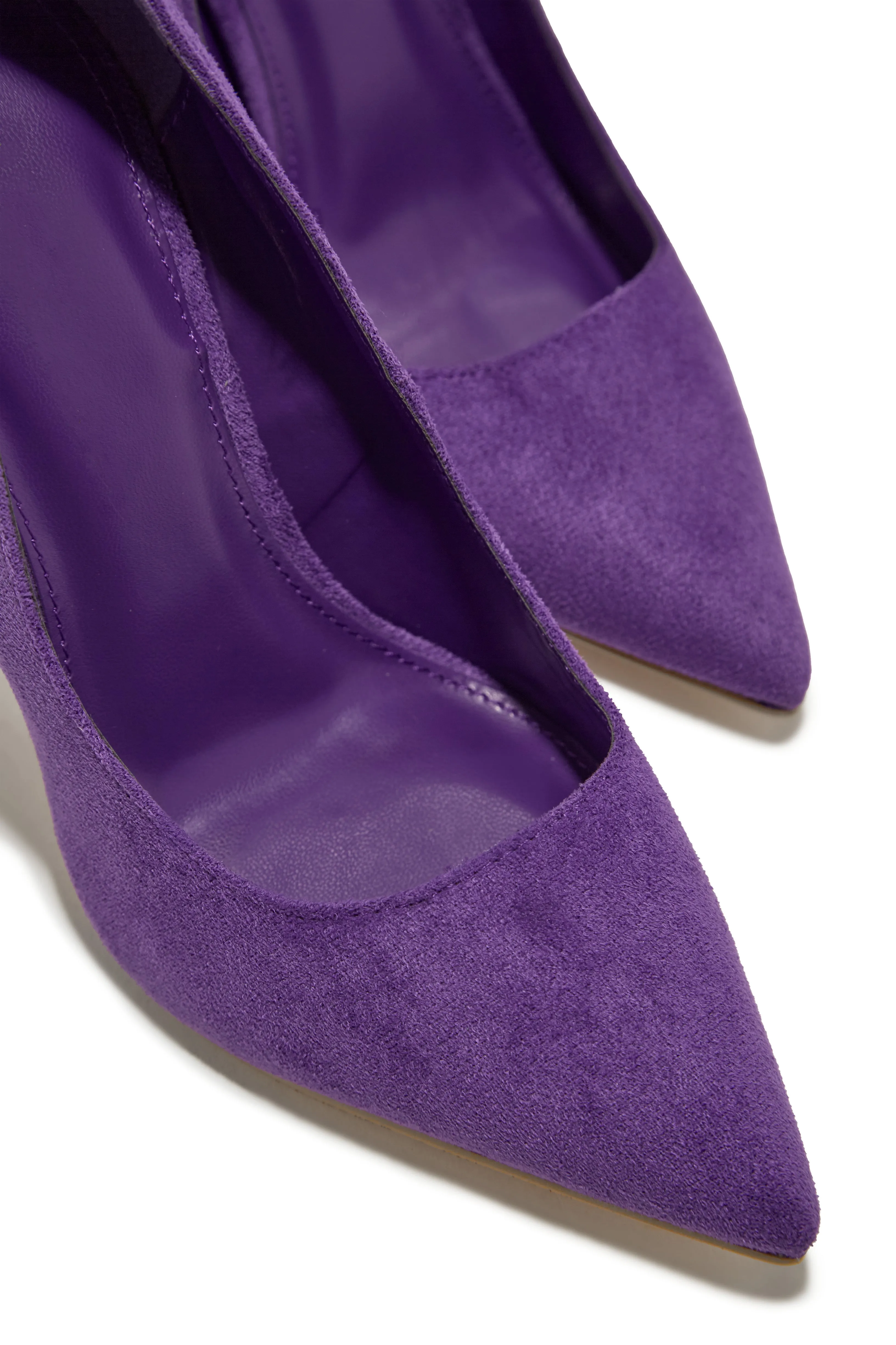 Aylene High Heel Pumps - Purple sold by Miss Lola product image thumbnail 4