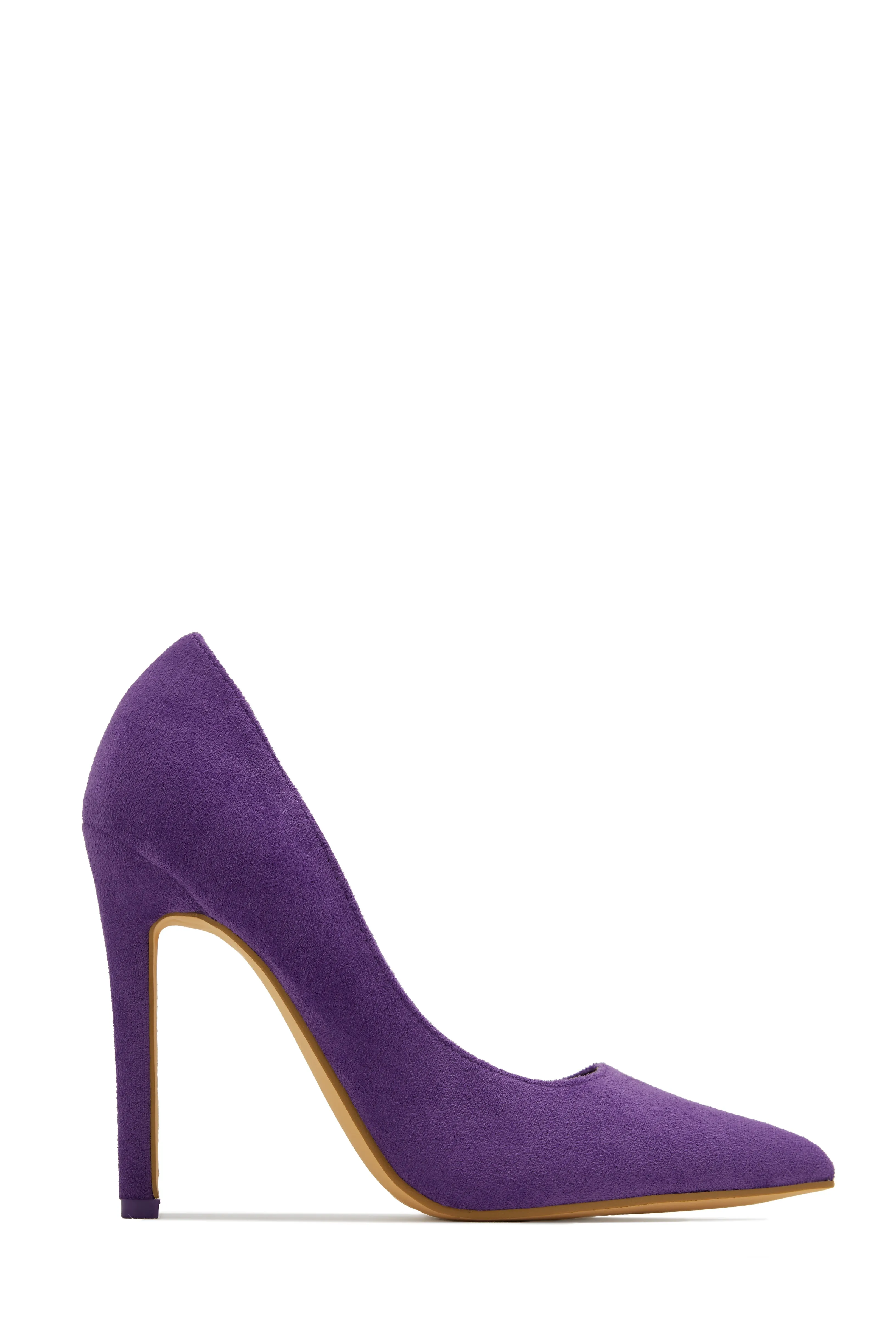 Aylene High Heel Pumps - Purple sold by Miss Lola product image thumbnail 2