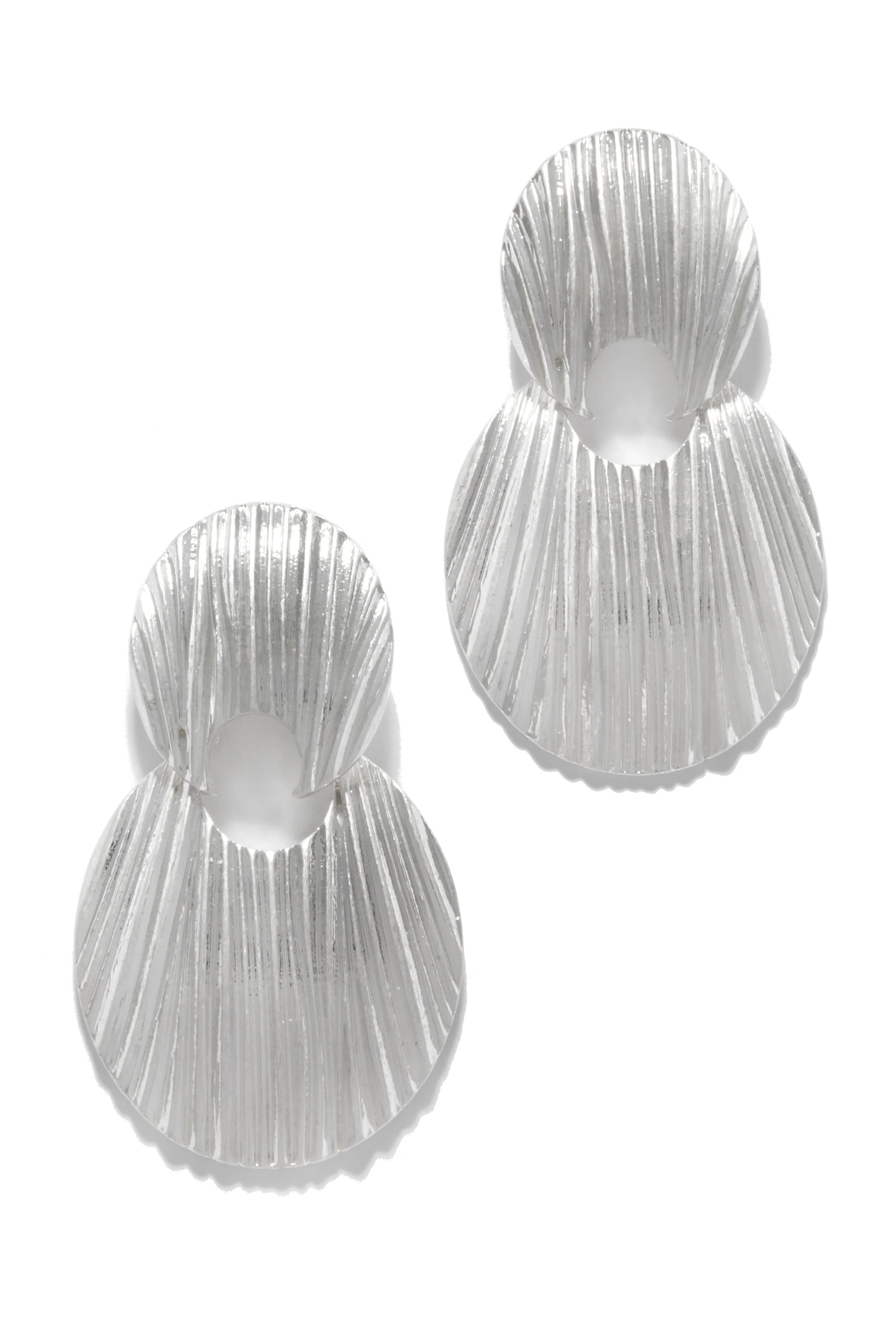 Samera Statement Dangle Earring - Silver sold by Miss Lola product image thumbnail 5