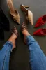 Lina Pump Heel Mules - Nude sold by Miss Lola