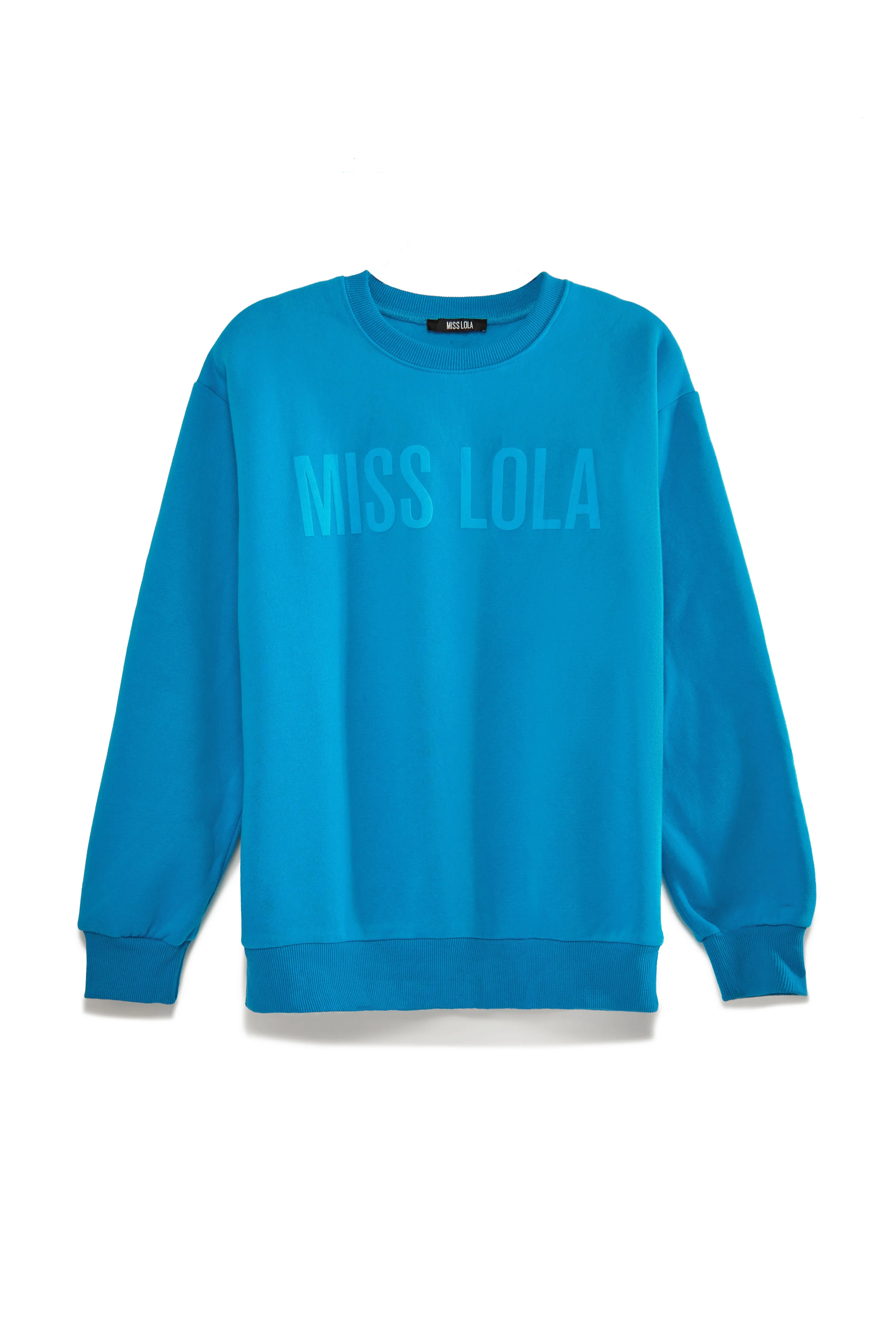 Miss Lola Exclusive Crewneck Sweater - Taupe sold by Miss Lola product image thumbnail 4