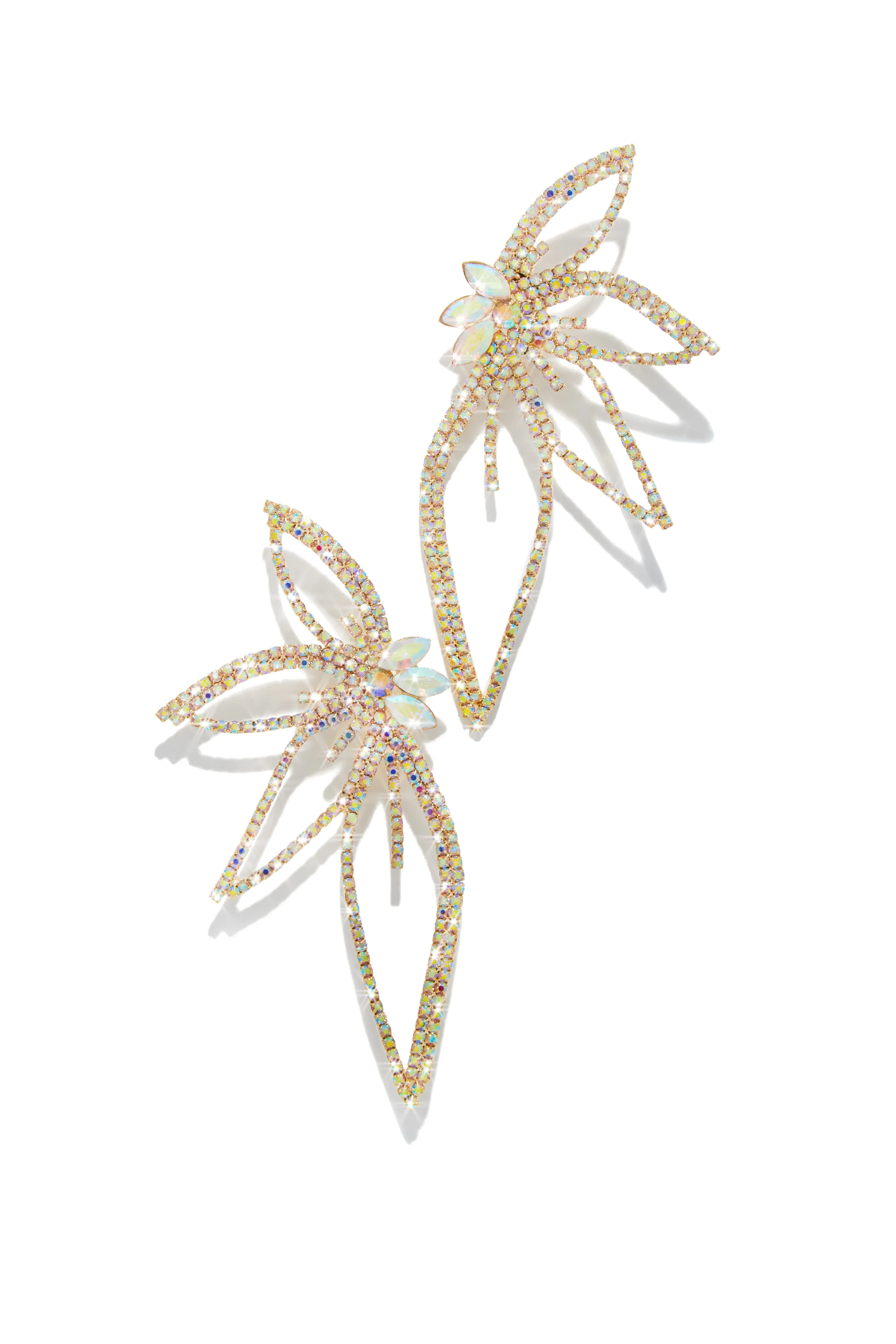 Paradise Queen Embellished Earring - Silver sold by Miss Lola product image thumbnail 5