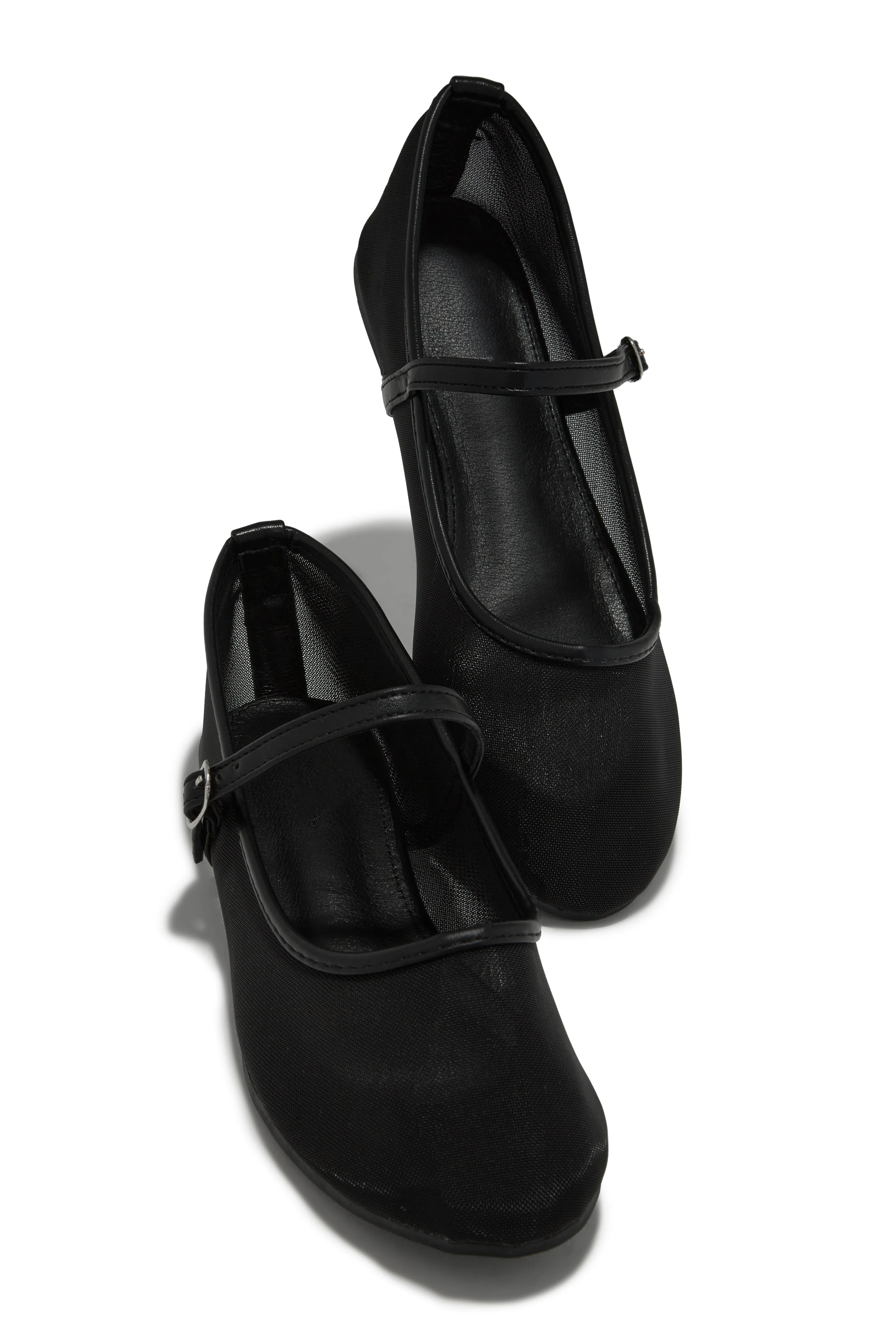 Amila Mesh Flats - Black sold by Miss Lola product image thumbnail 4