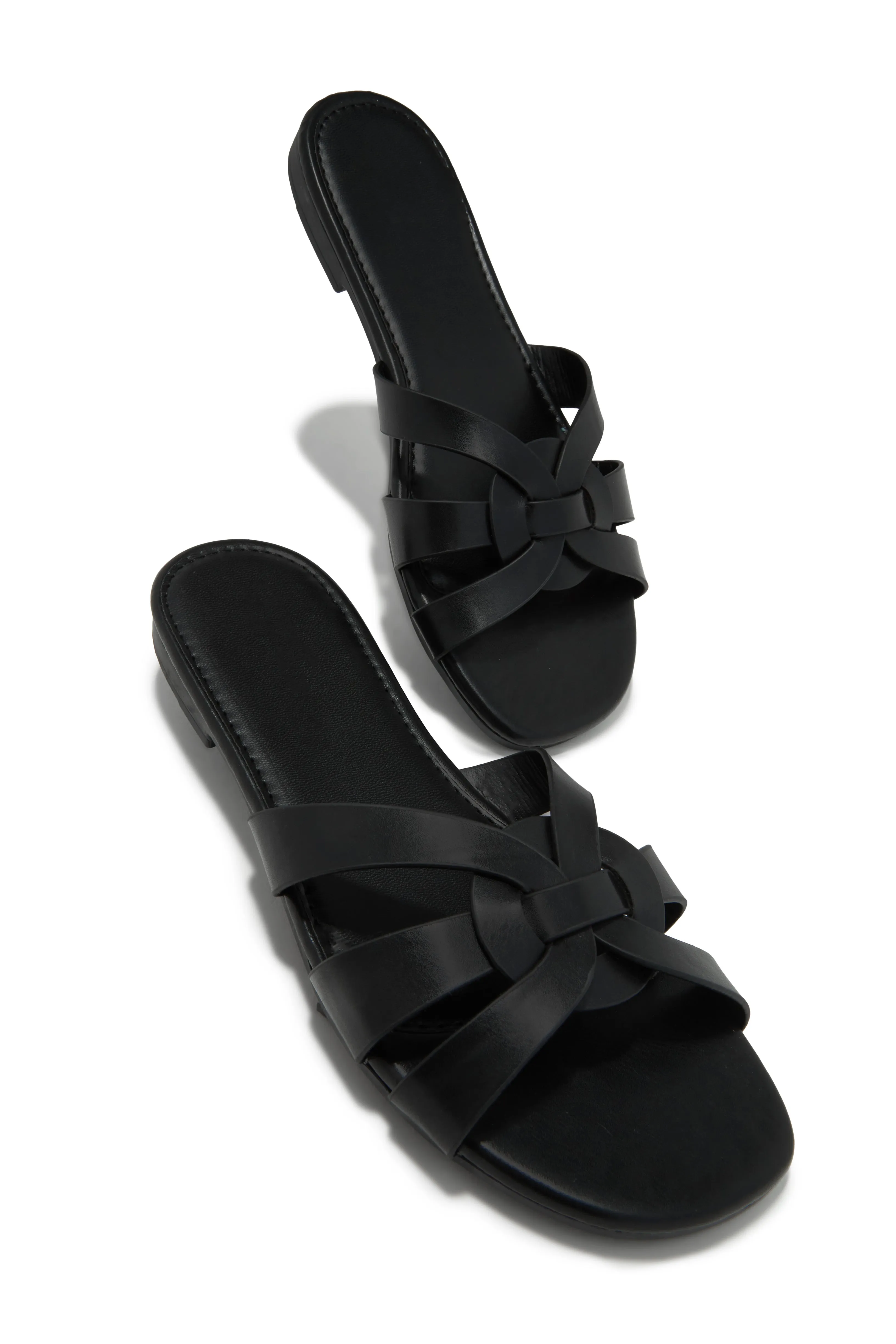 Weekend Vibes Slip On Sandals - Black sold by Miss Lola product image thumbnail 2