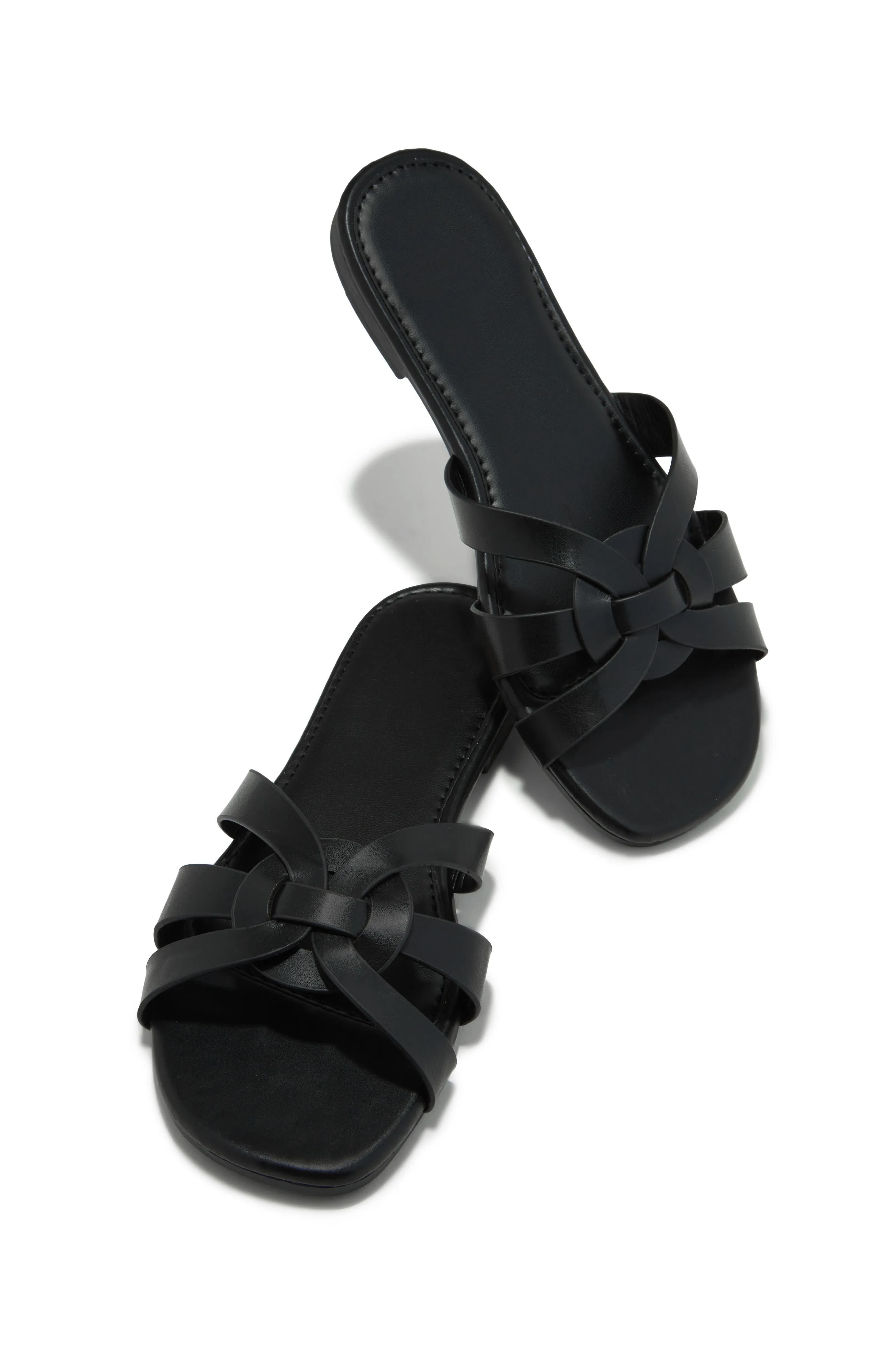 Weekend Vibes Slip On Sandals - Black sold by Miss Lola product image thumbnail 5