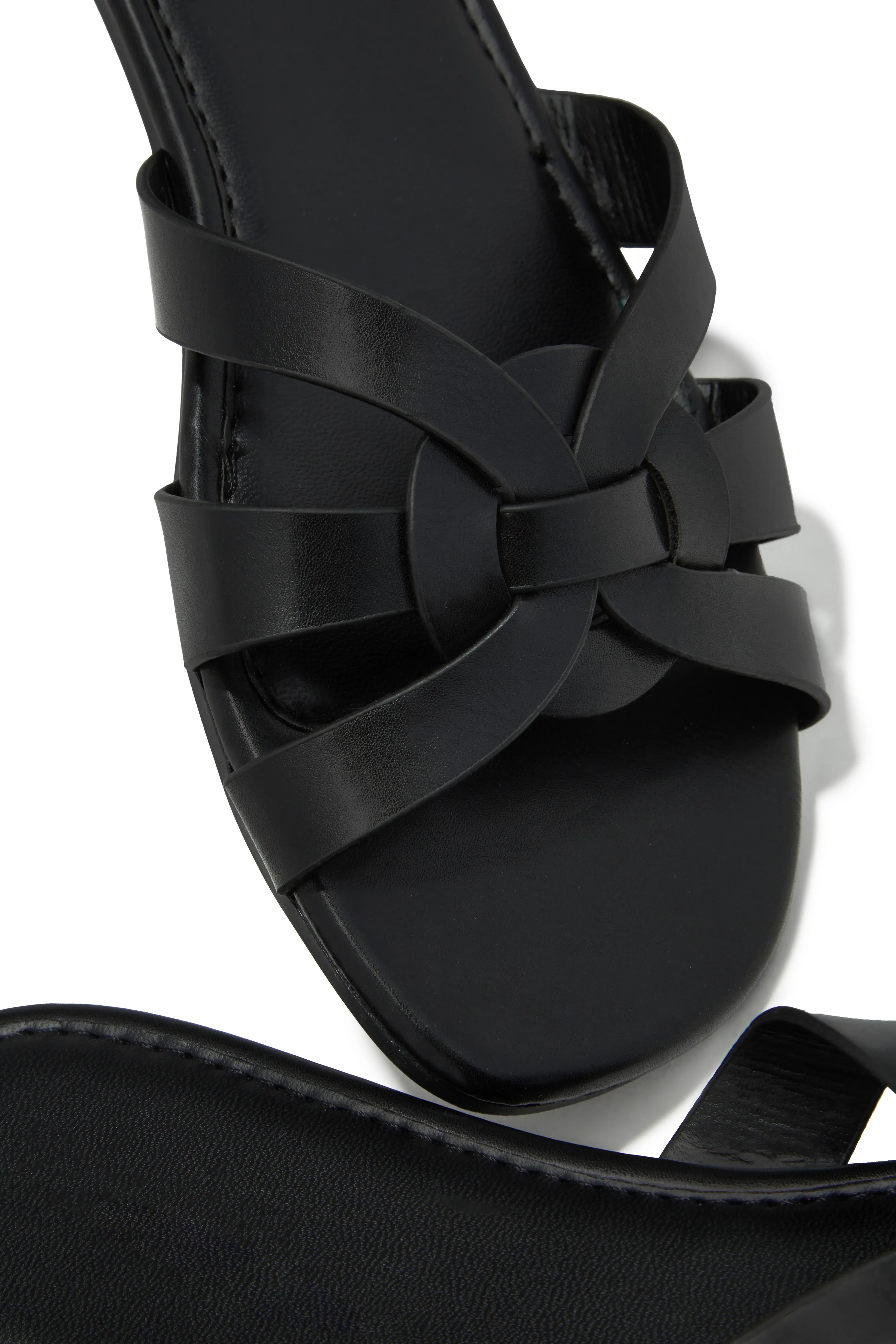 Weekend Vibes Slip On Sandals - Black sold by Miss Lola product image thumbnail 3
