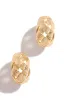 Lyra Woven Hoop Earring - Gold sold by Miss Lola