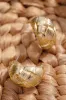 Lyra Woven Hoop Earring - Gold sold by Miss Lola