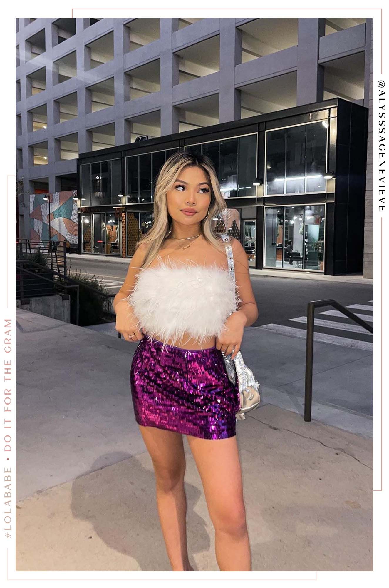 Cora - Purple sold by Miss Lola product image thumbnail 5