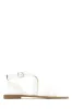 Sun Seeker Flat Strappy Sandals - White sold by Miss Lola