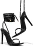 Sofia Embellished Lace Up Heels - Black sold by Miss Lola