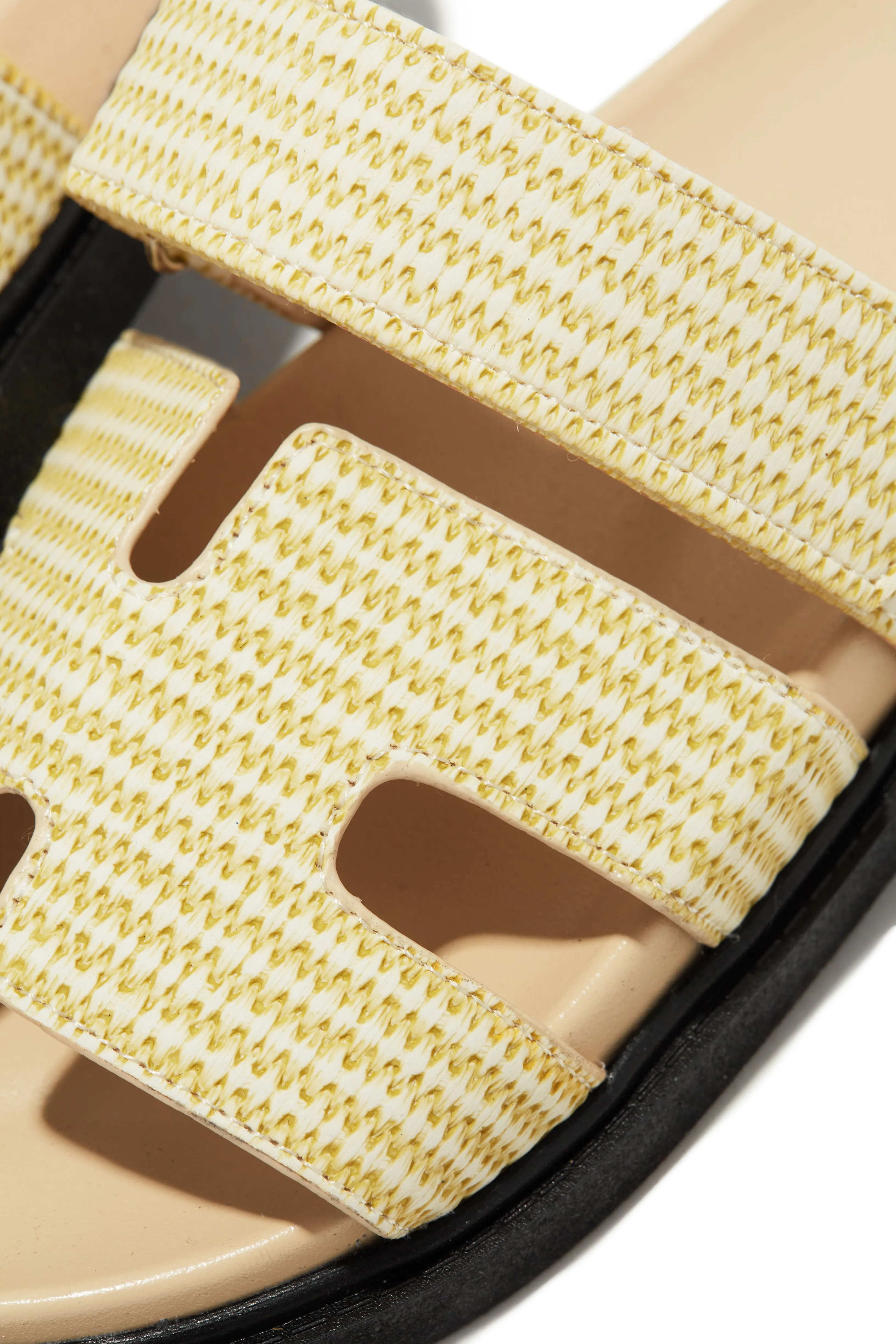 Sun Kissed Slip On Sandals - Natural sold by Miss Lola product image thumbnail 4