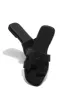 Bianka Slip On Sandals - Black sold by Miss Lola