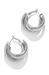 Georgina Chunky Hoop Earring - Gold sold by Miss Lola