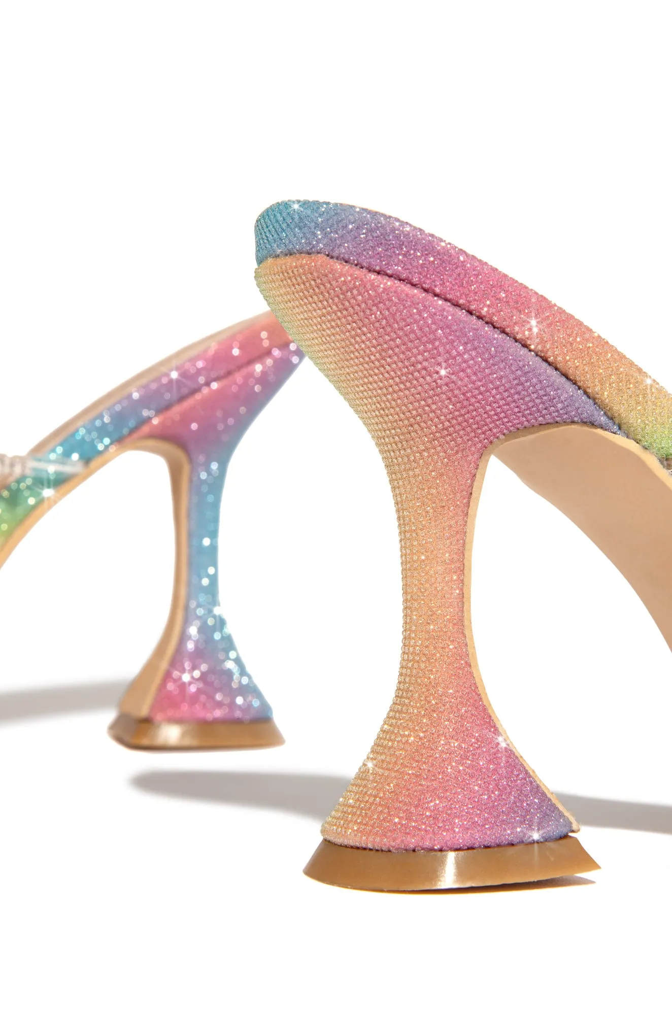 Dubai Embellished Mule Heels - Multi sold by Miss Lola product image thumbnail 4