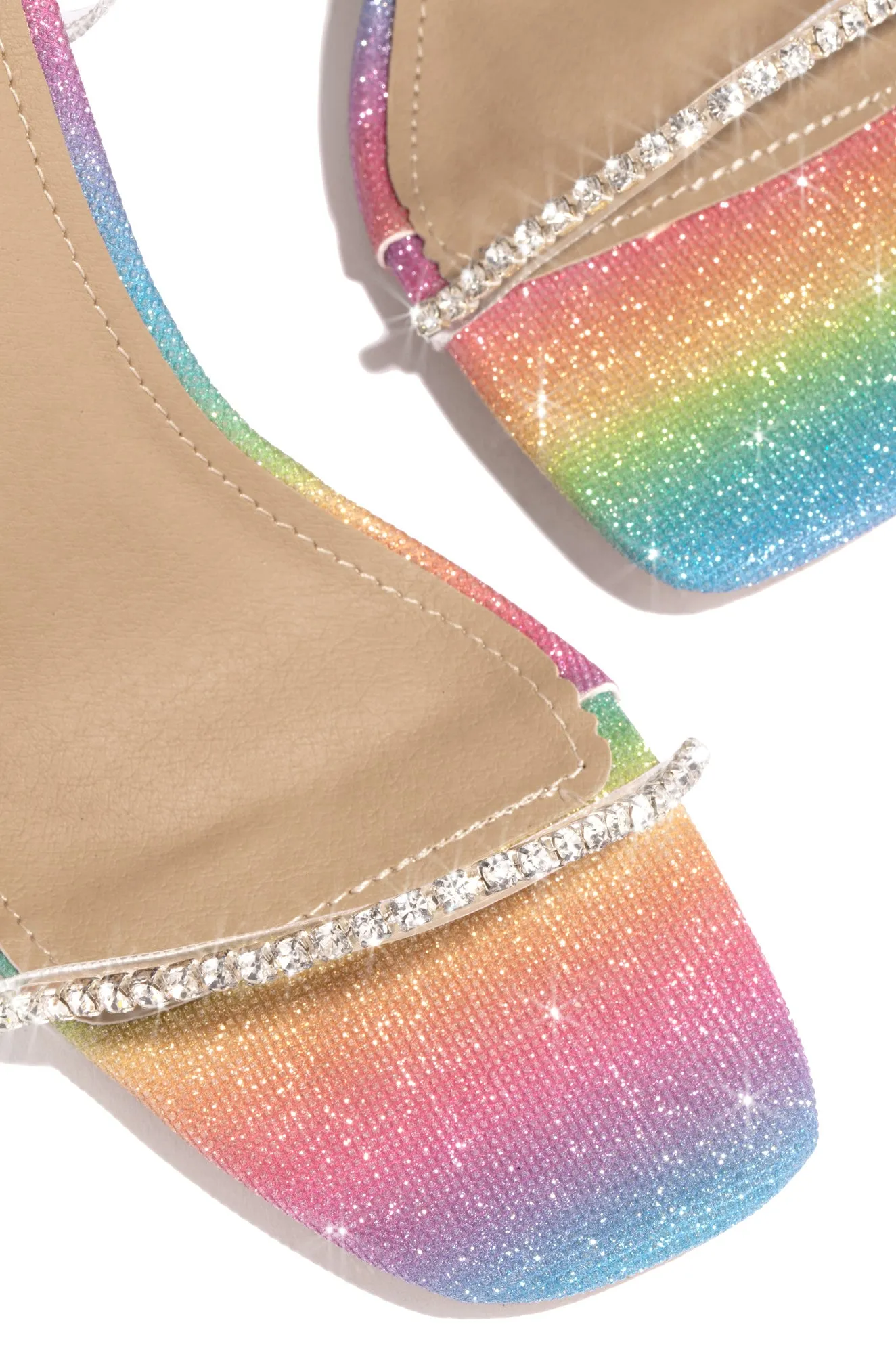 Dubai Embellished Mule Heels - Multi sold by Miss Lola product image thumbnail 3