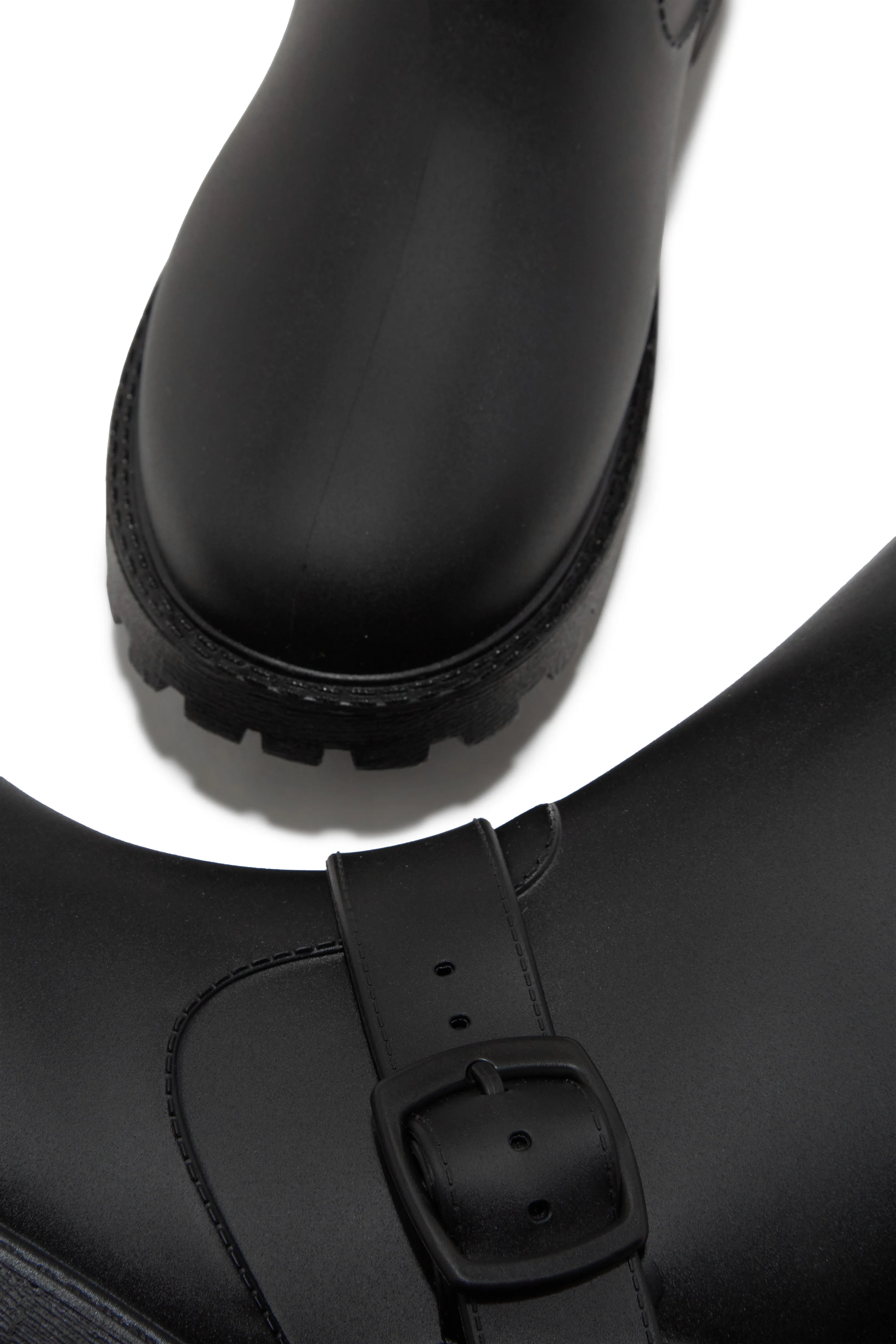 Stormy Water Resistant Rain Boots - Black sold by Miss Lola product image thumbnail 4