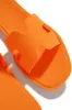 Kaylee Jelly Slip On Sandals - Orange sold by Miss Lola
