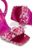 Reign Embellished Single Sole Heels - Pink sold by Miss Lola