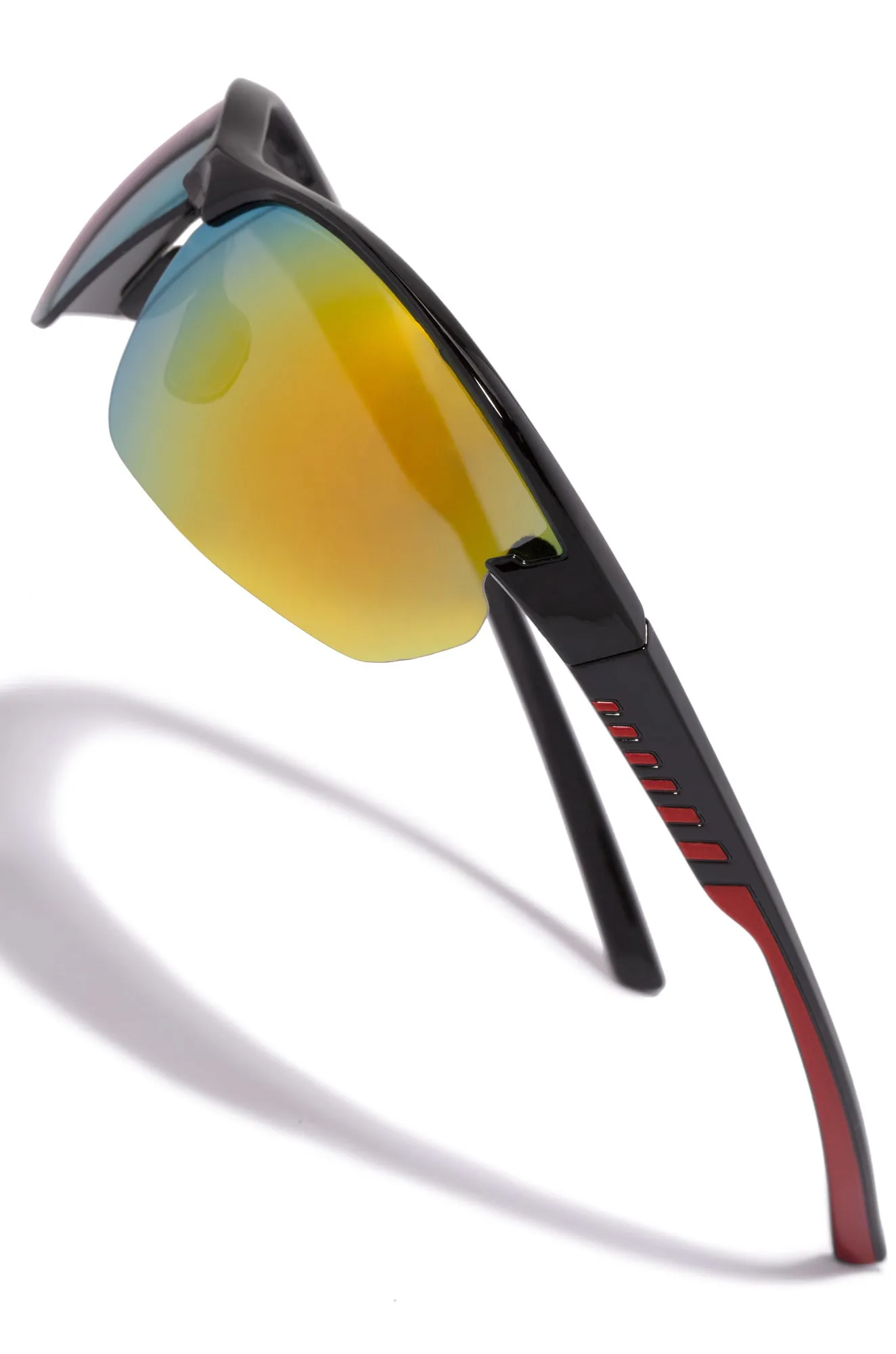 Heat Waves Sporty Shield Sunglasses - Multi sold by Miss Lola product image thumbnail 2