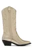 Libby Cowgirl Boots - Gold sold by Miss Lola
