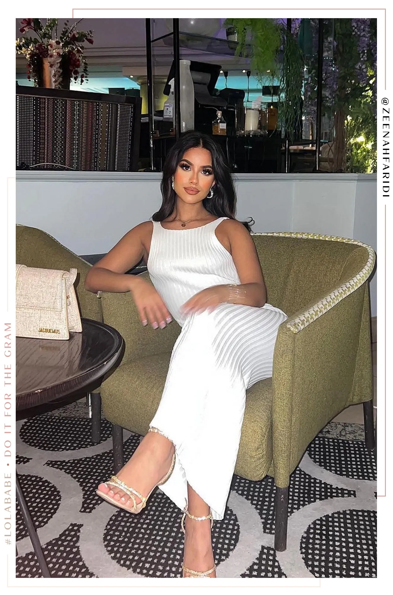 Veronica Open Back Ribbed Dress - White sold by Miss Lola