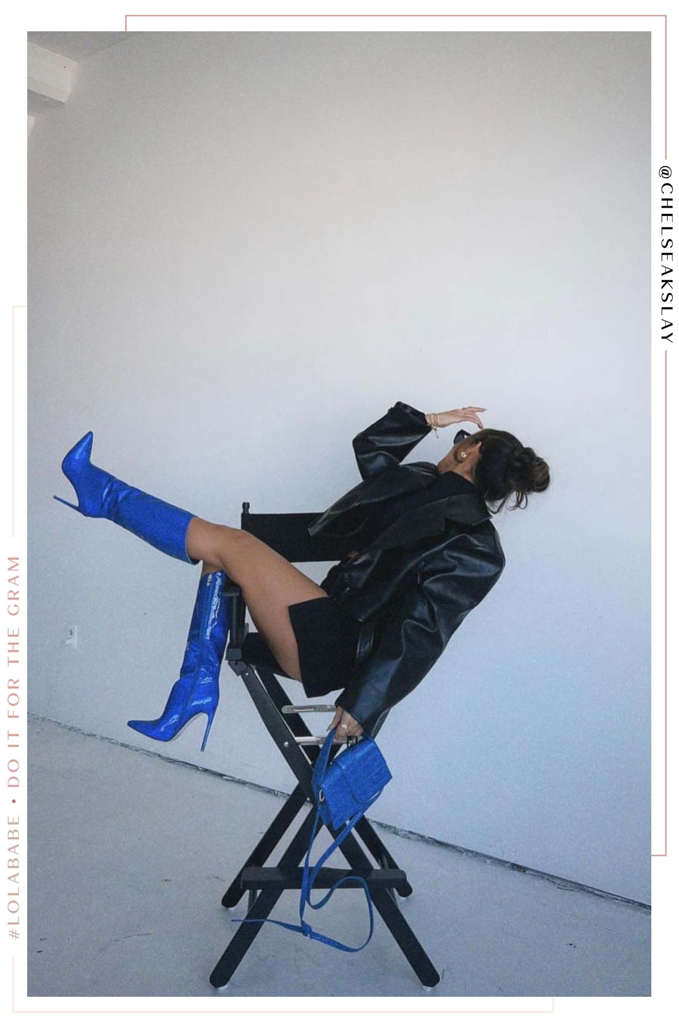 Galina - Blue sold by Miss Lola product image thumbnail 2