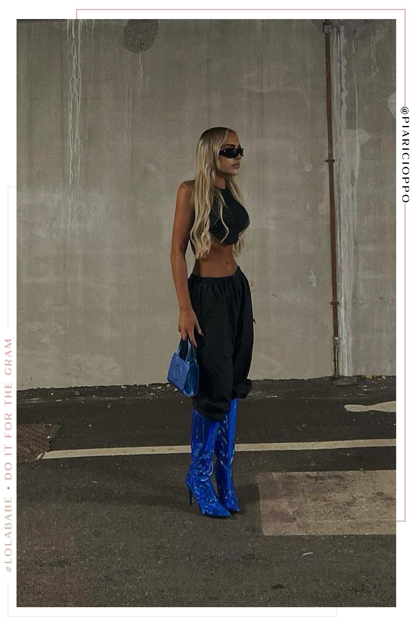 Galina - Blue sold by Miss Lola product image thumbnail 4